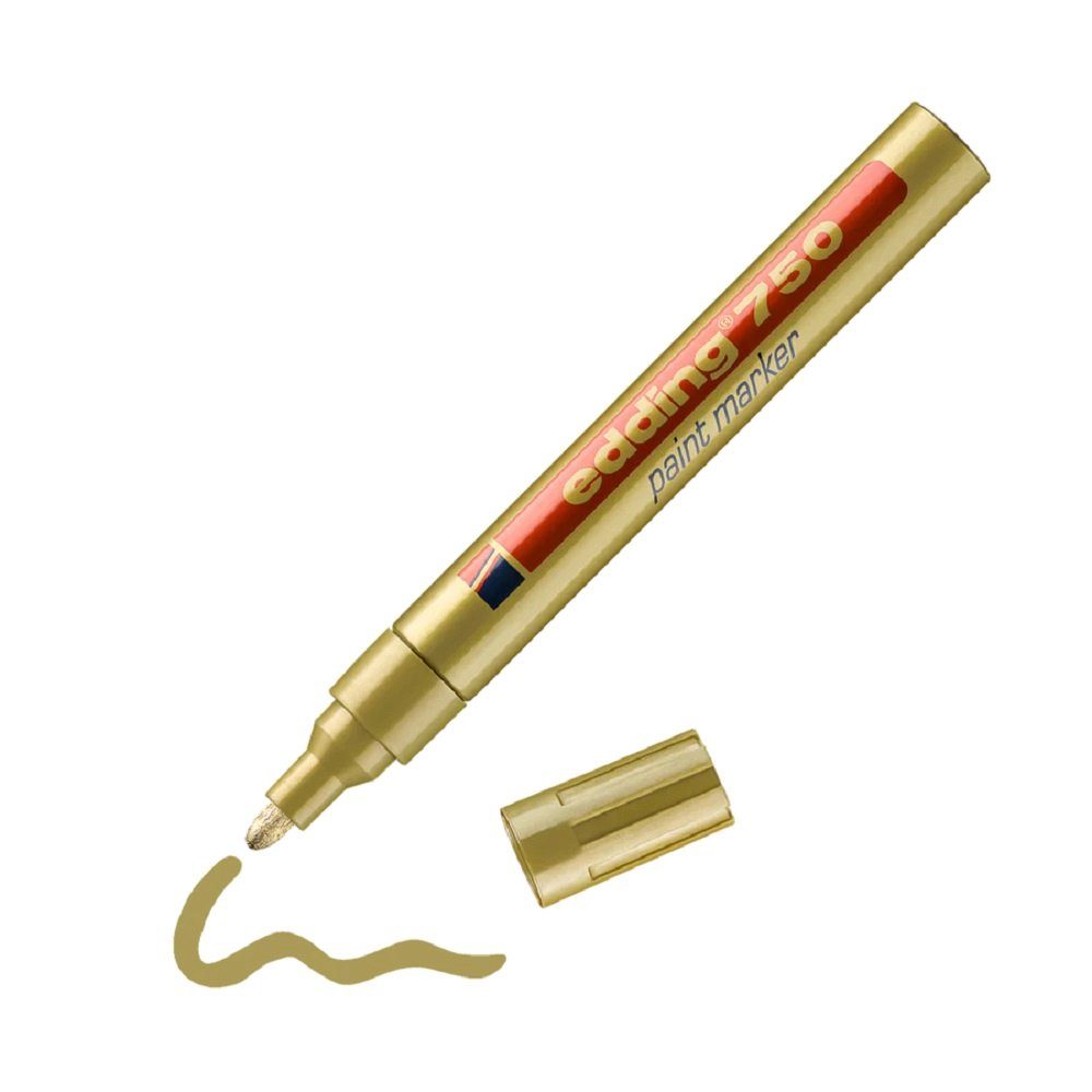 edding Lackmarker 1 Lackmarker gold 2-4mm Rundspitze