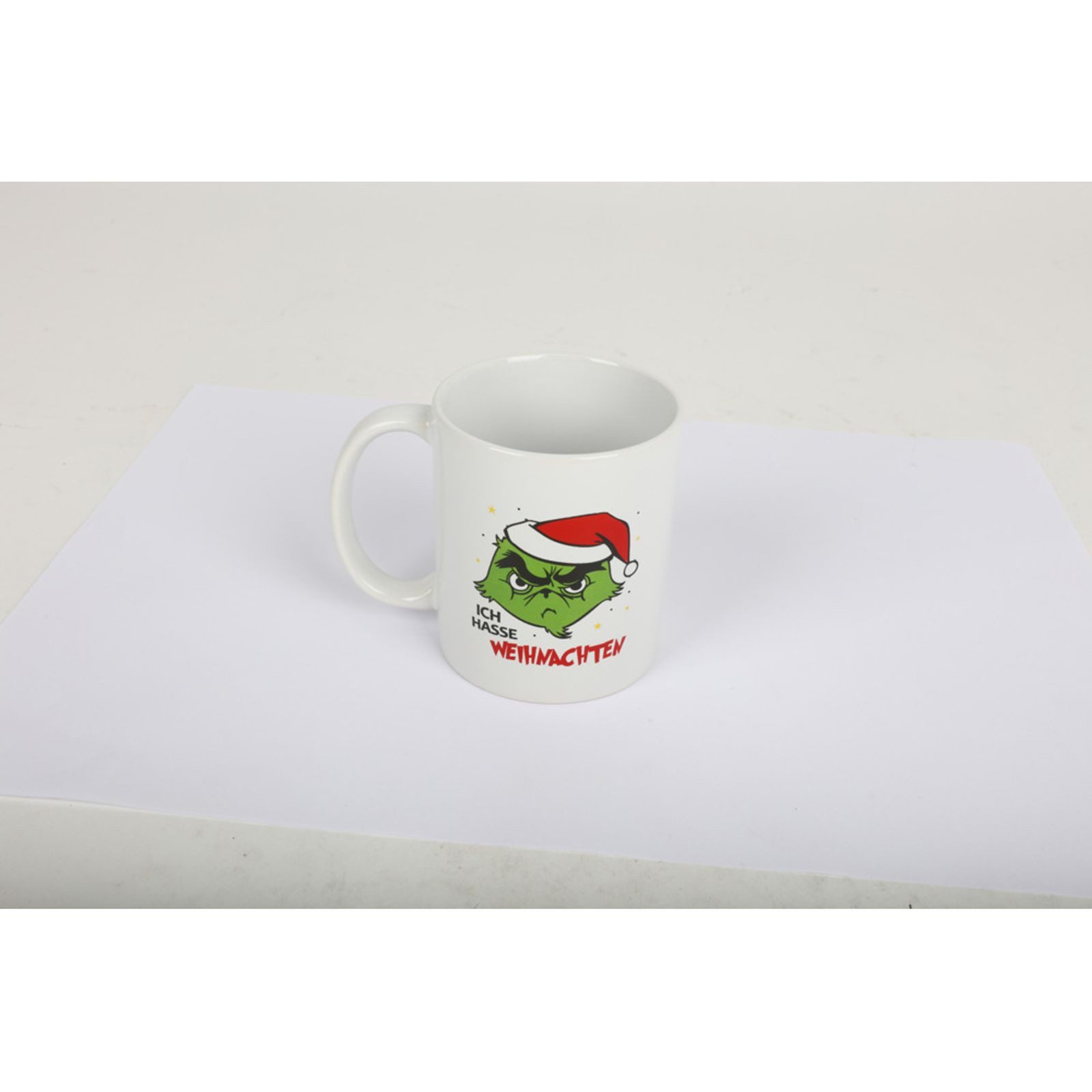 Top Ten Handels GmbH Tasse 24x Tasse Festtagsmuffel 350 ml Keramiktasse Weihnachtstasse Deko, Keramik