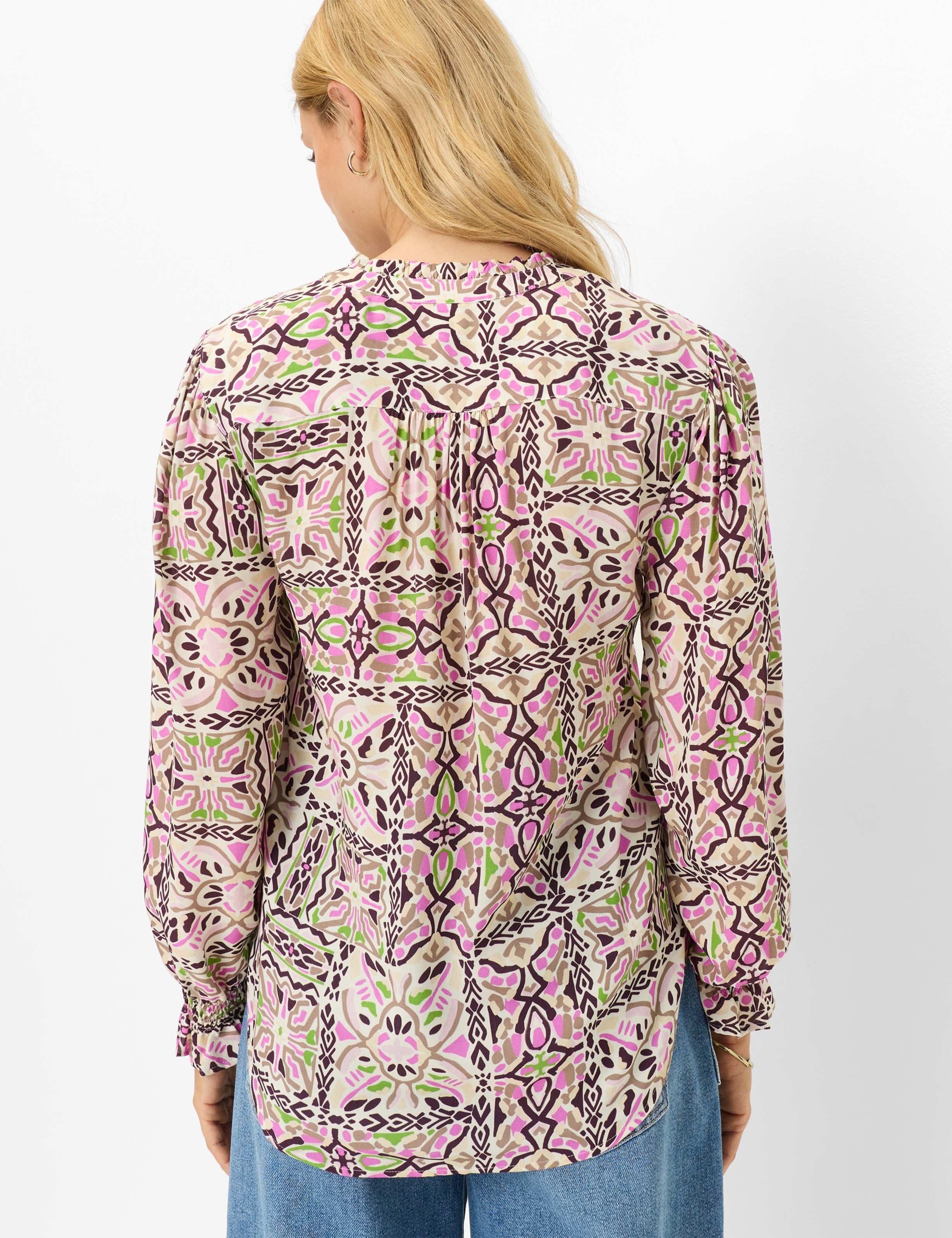 Brax Klassische Bluse Style VIOLET Bluse aus reiner Viskose – Bild 2 von 5