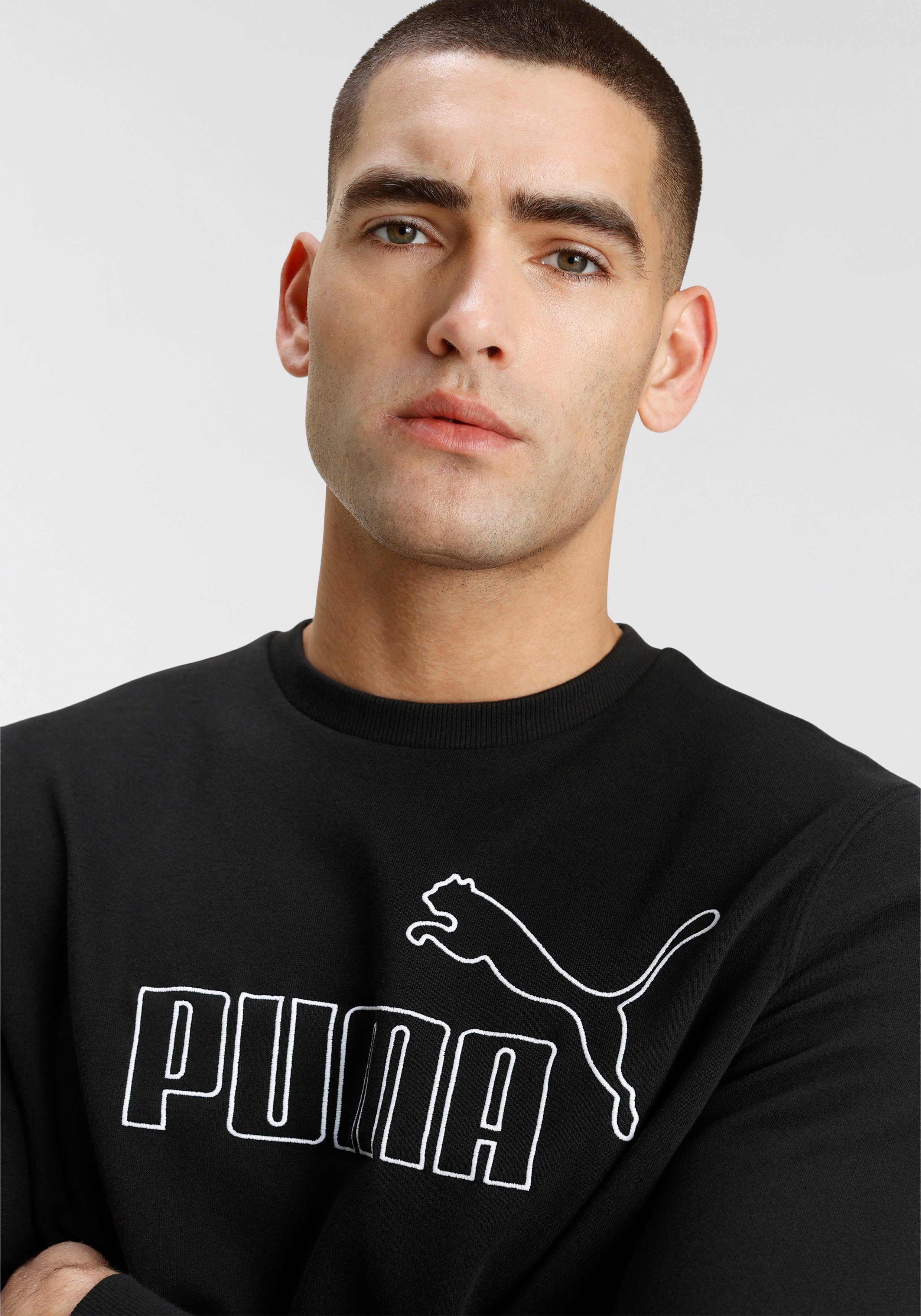 ESS PUMA Sweatshirt ELEVATED CREW TR schwarz