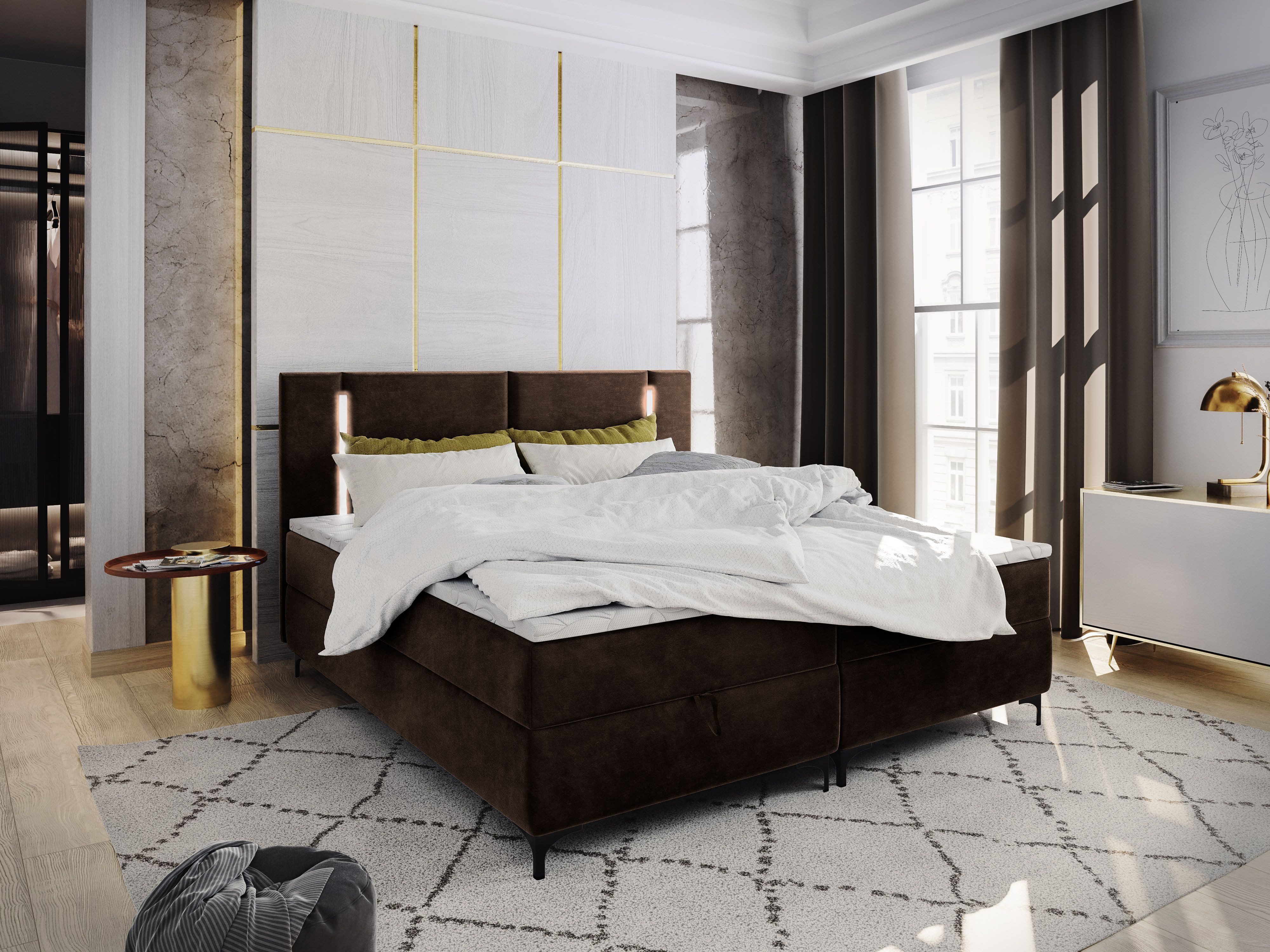 Masseno Boxbett ALBA 140x200 cm mit günstig online kaufen