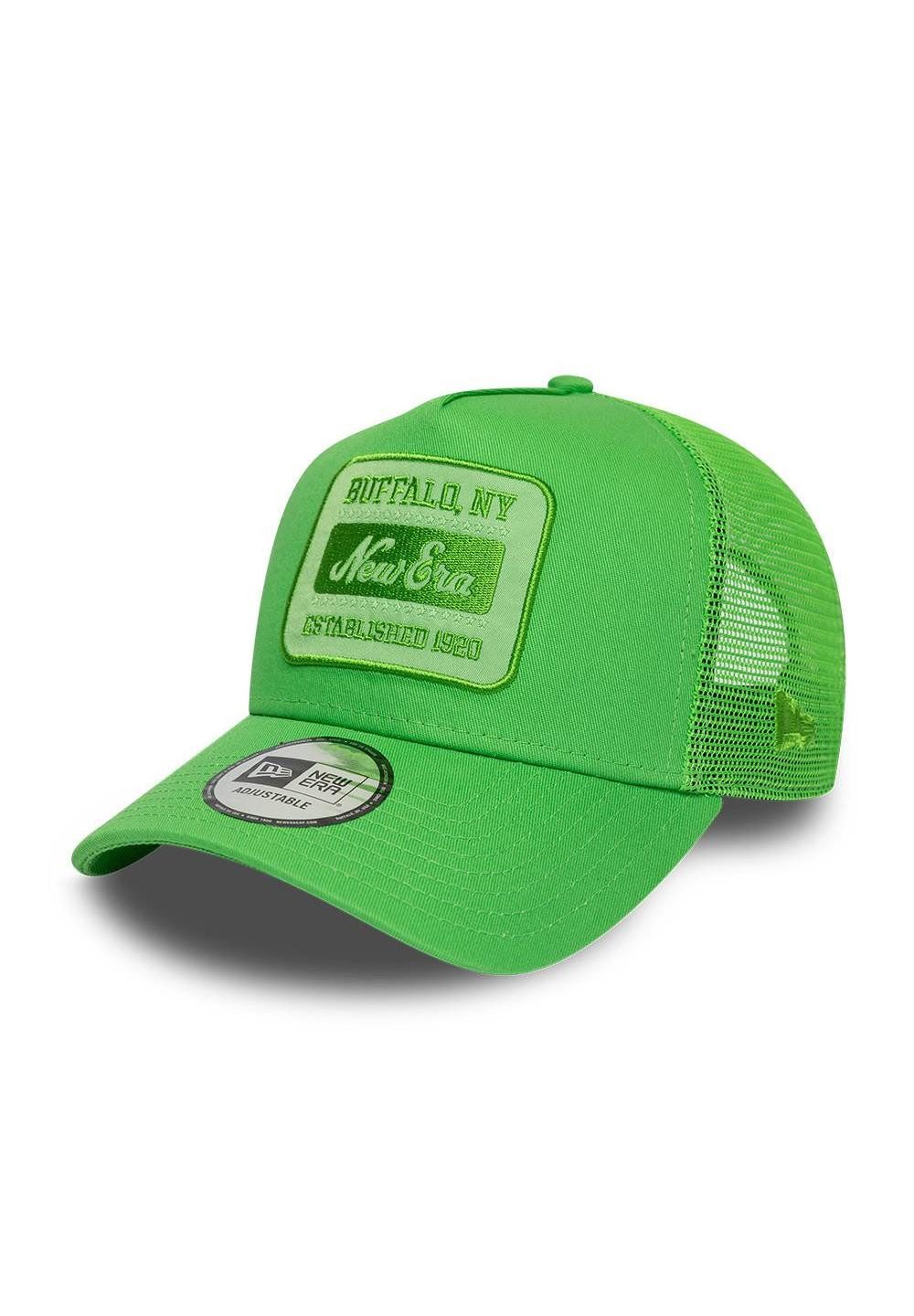 Baseball Cap New Era Heritage Tonal Patch A-Frame Trucker Cap Grün