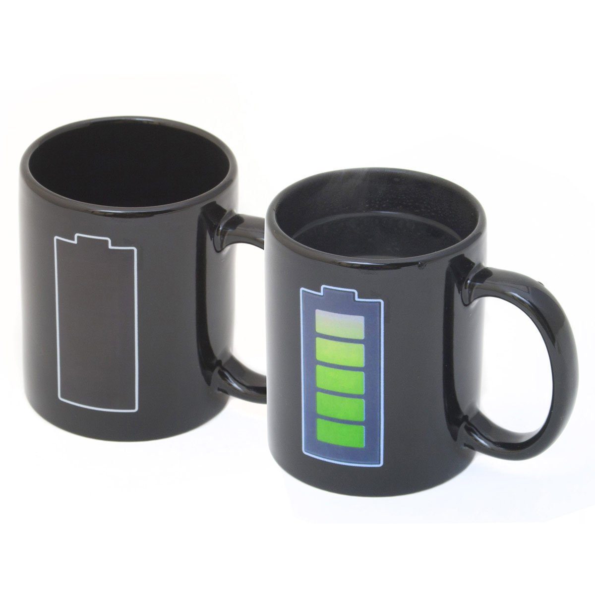 Goods+Gadgets Tasse wärmeempfindlicher Retro Kaffeebecher, Animierte Tee Tasse Kaffeetasse