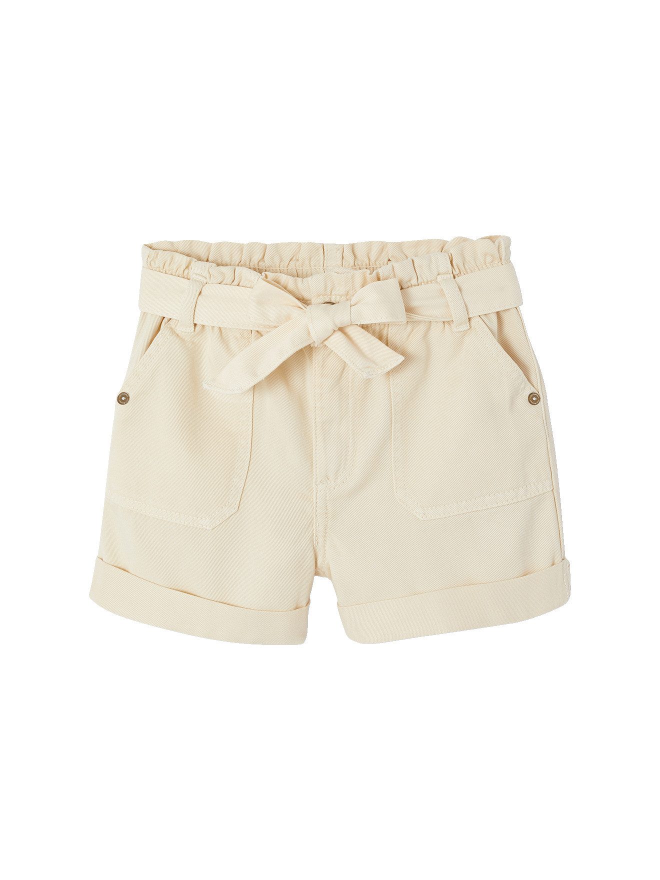 Shorts Mädchen Paperbag-Shorts