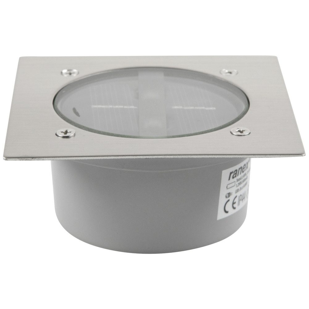 ranex Einbauleuchte Ranex 10.009.62 Bodeneinbauleuchte LED 0.12 W Edelstahl (gebürstet