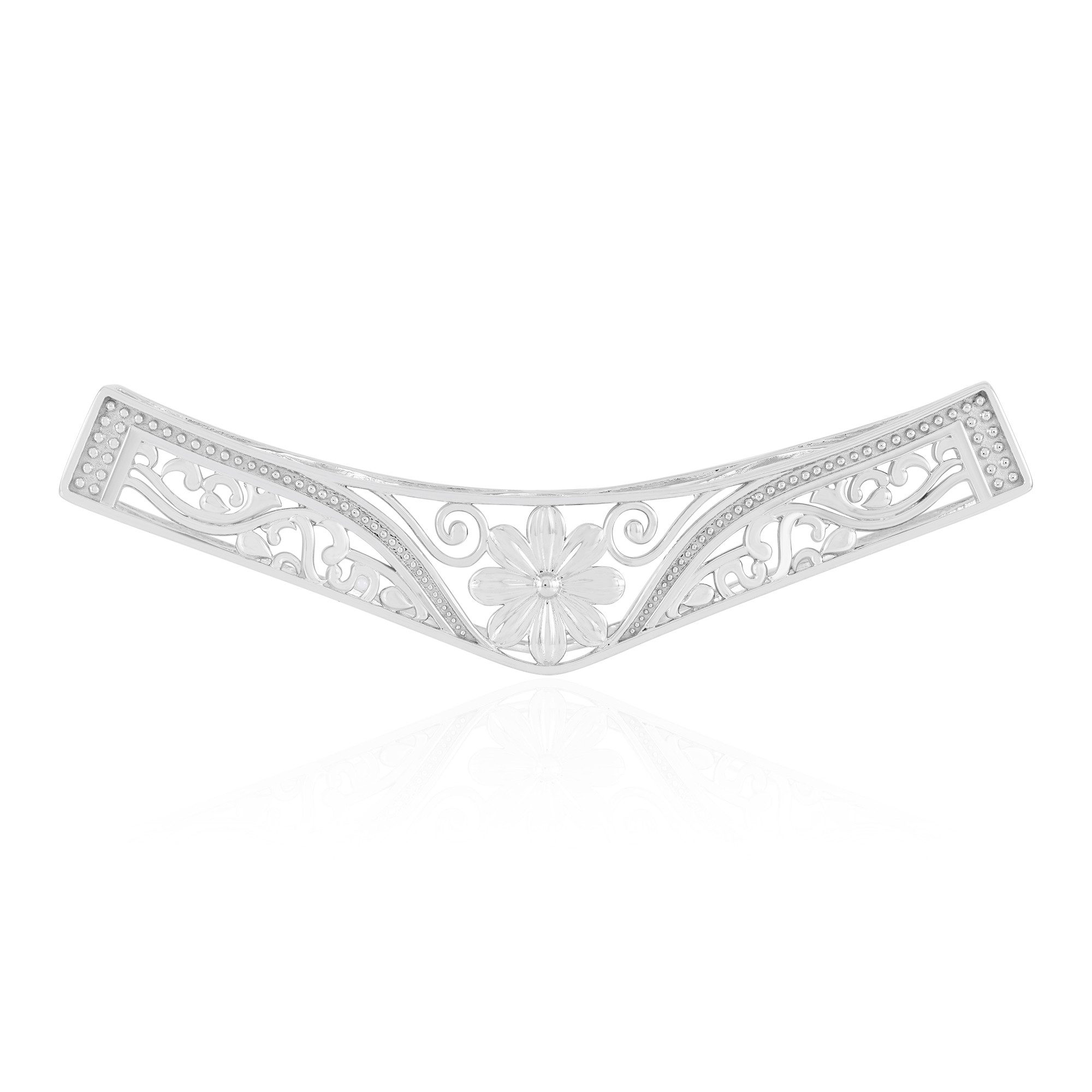Cavill Kettenanhänger Anhänger aus Sterlingsilber mit Blumenmotiv, Monosono-Kollektion (1-tlg)