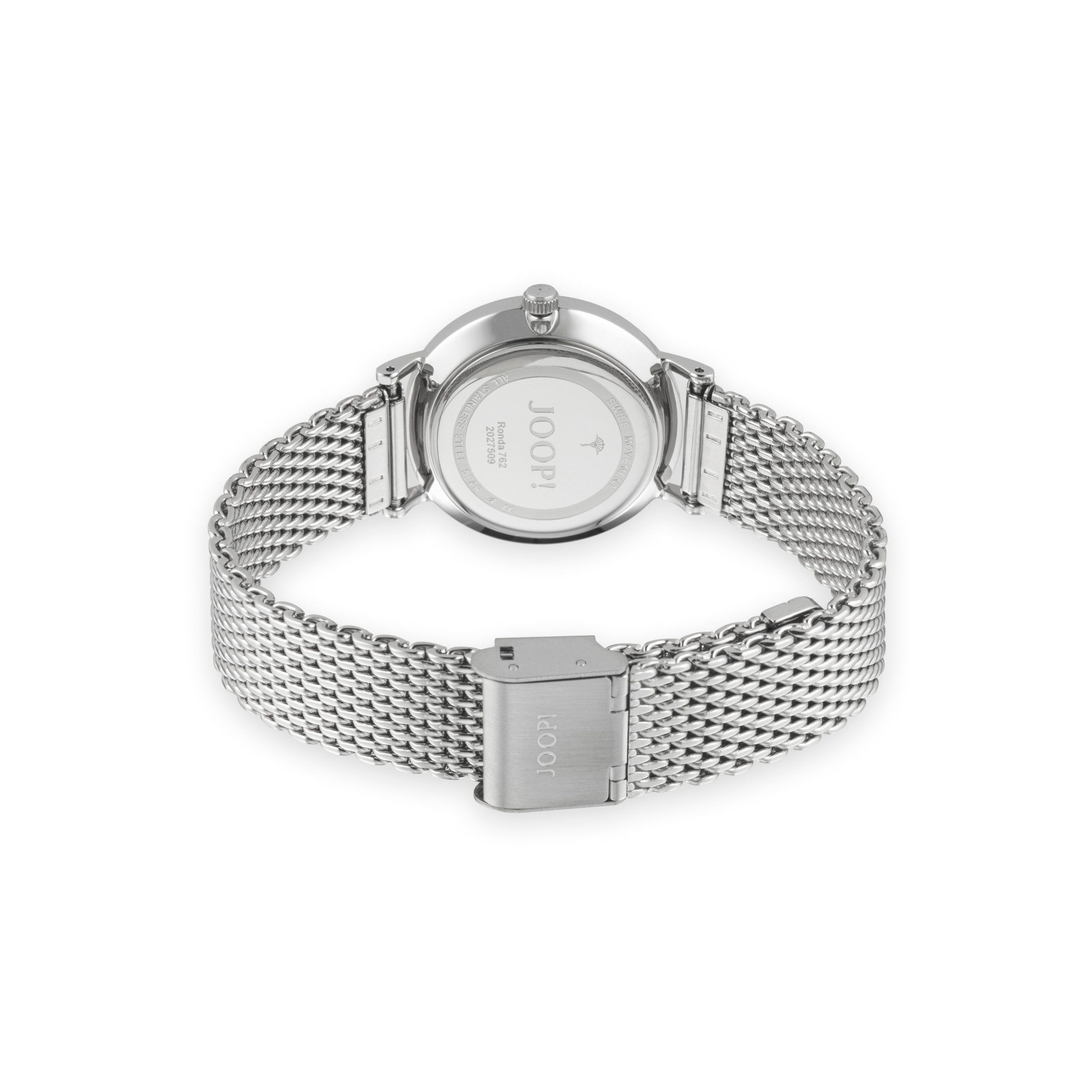 JOOP! Quarzuhr 2027509, Armbanduhr, Damenuhr, Edelstahlarmband, analog, Zir günstig online kaufen