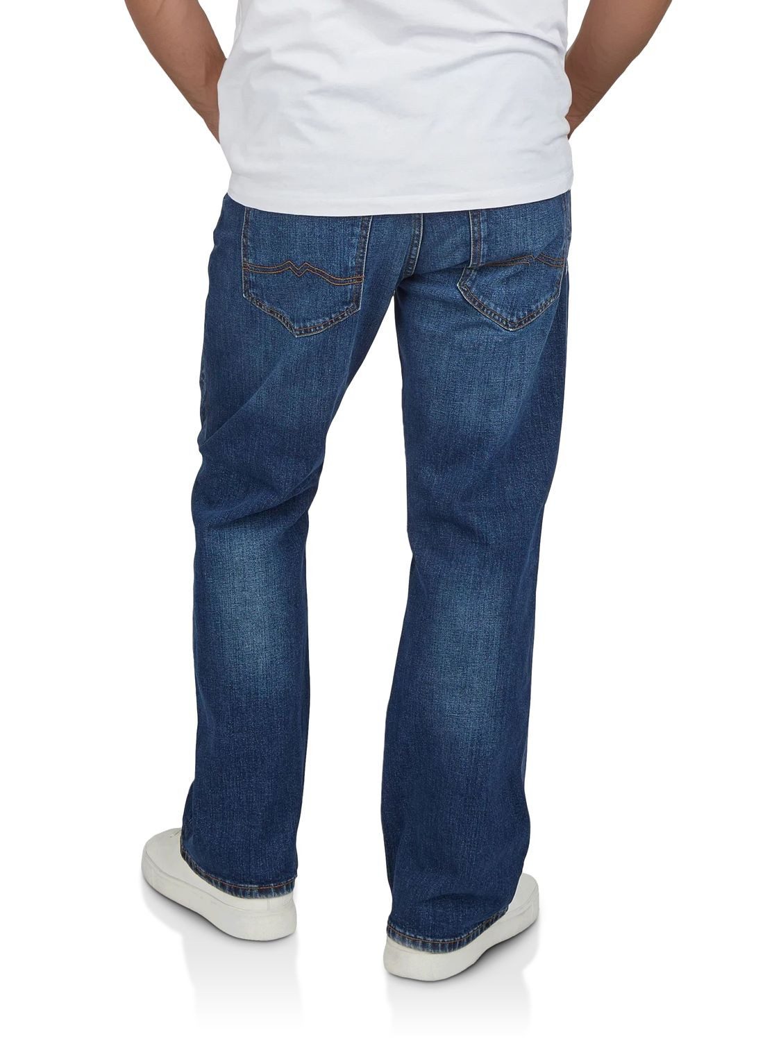 MUSTANG Bootcut-Jeans Herren Jeanshose Oregon Boot Cut Denim Hose mit Stret günstig online kaufen