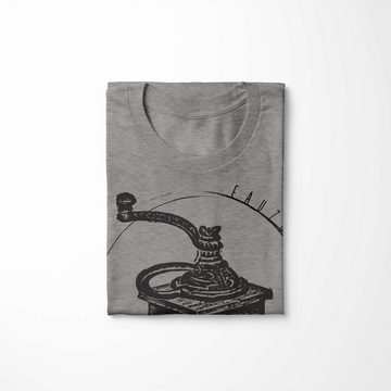Sinus Art T-Shirt Vintage Herren T-Shirt Kaffeemühle