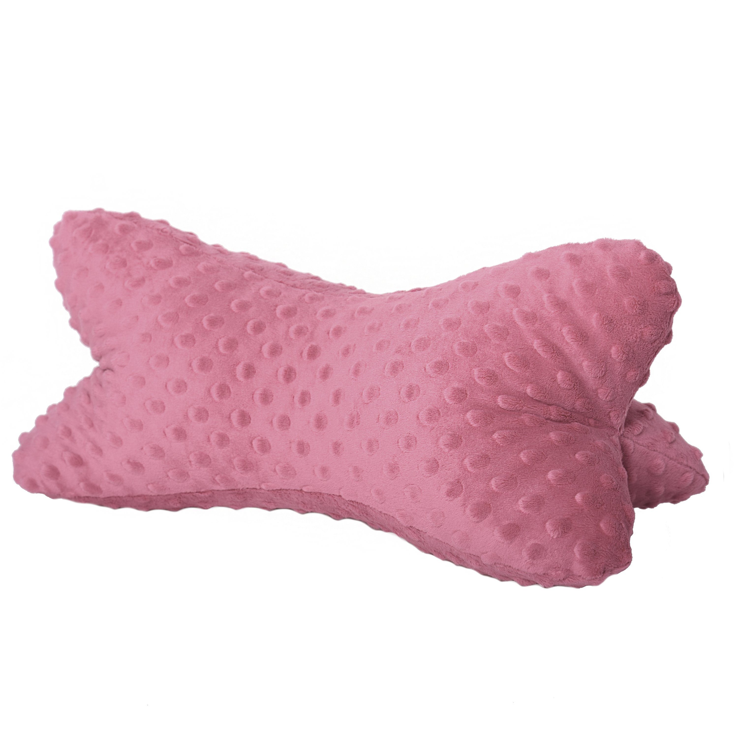 DR. BERGER LIVING Dr. Berger Nackenkissen Dr. Berger Leseknochen Minky Anthrazit 40 x 18 cm