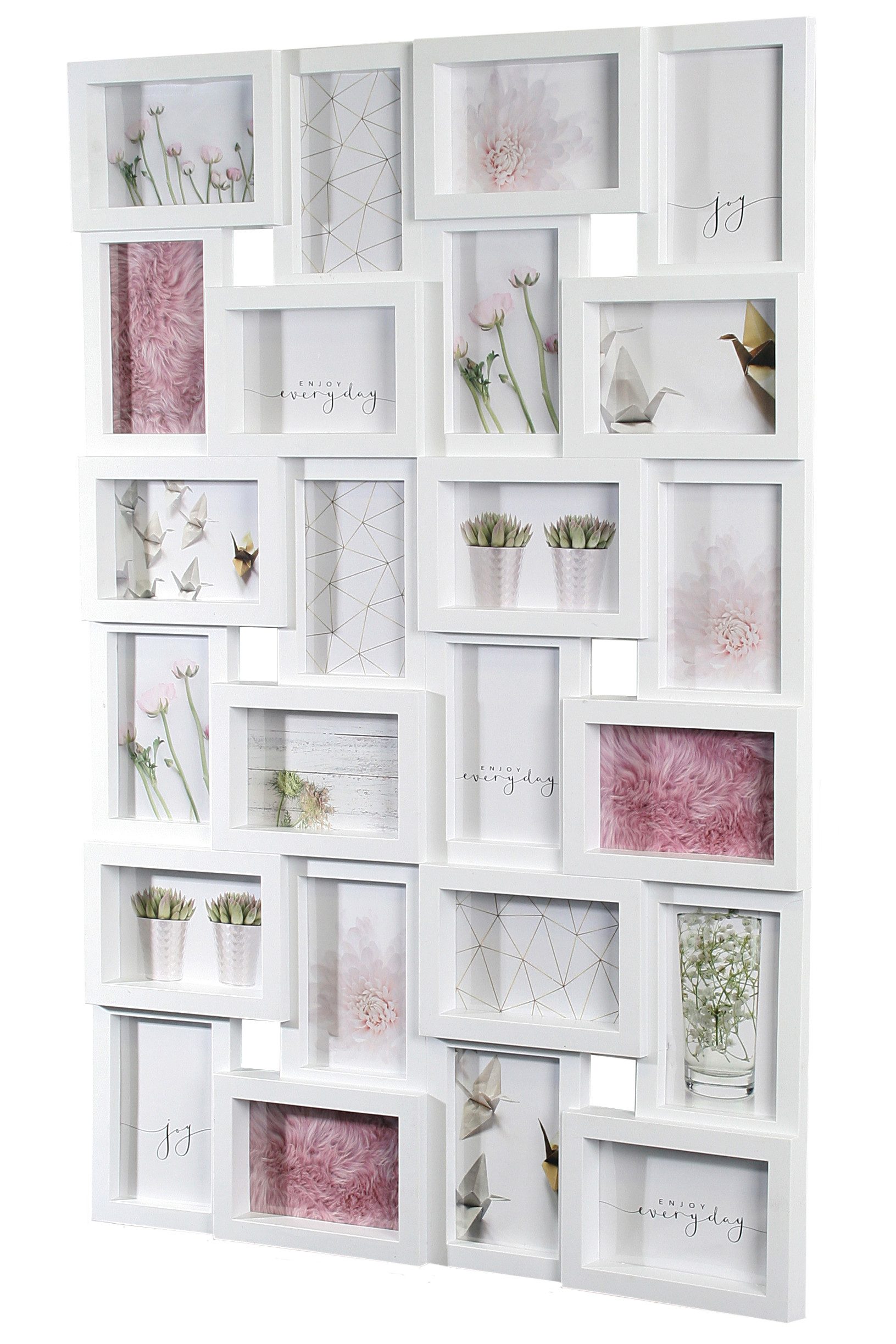 Wackadoo Living Bilderrahmen Collage Collage Fotorahmen, für 24 Bilder, Fot günstig online kaufen