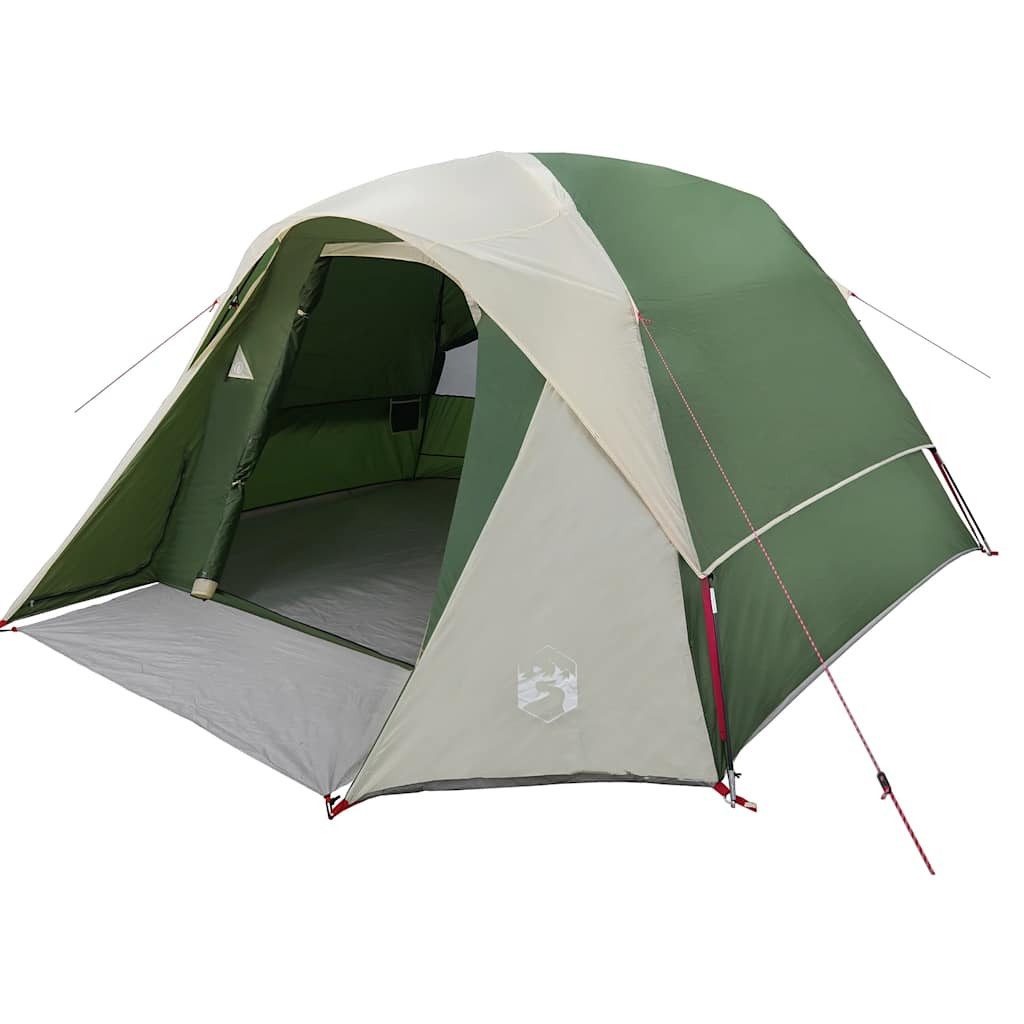 vidaXL Kuppelzelt Campingzelt 4 Personen Grün günstig online kaufen