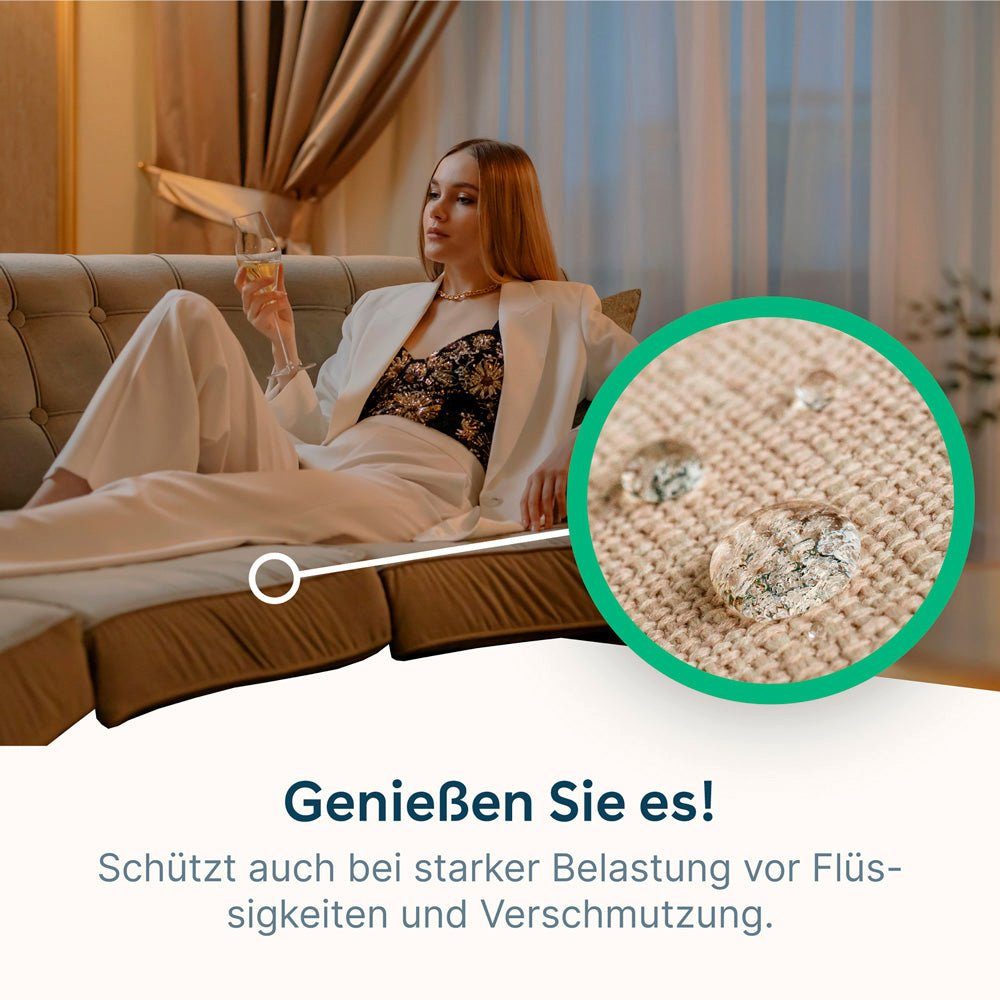 eco:fy Polstermöbel-Imprägnierspray Imprägnierspray (1 St), Nachhaltiger Abperleffekt