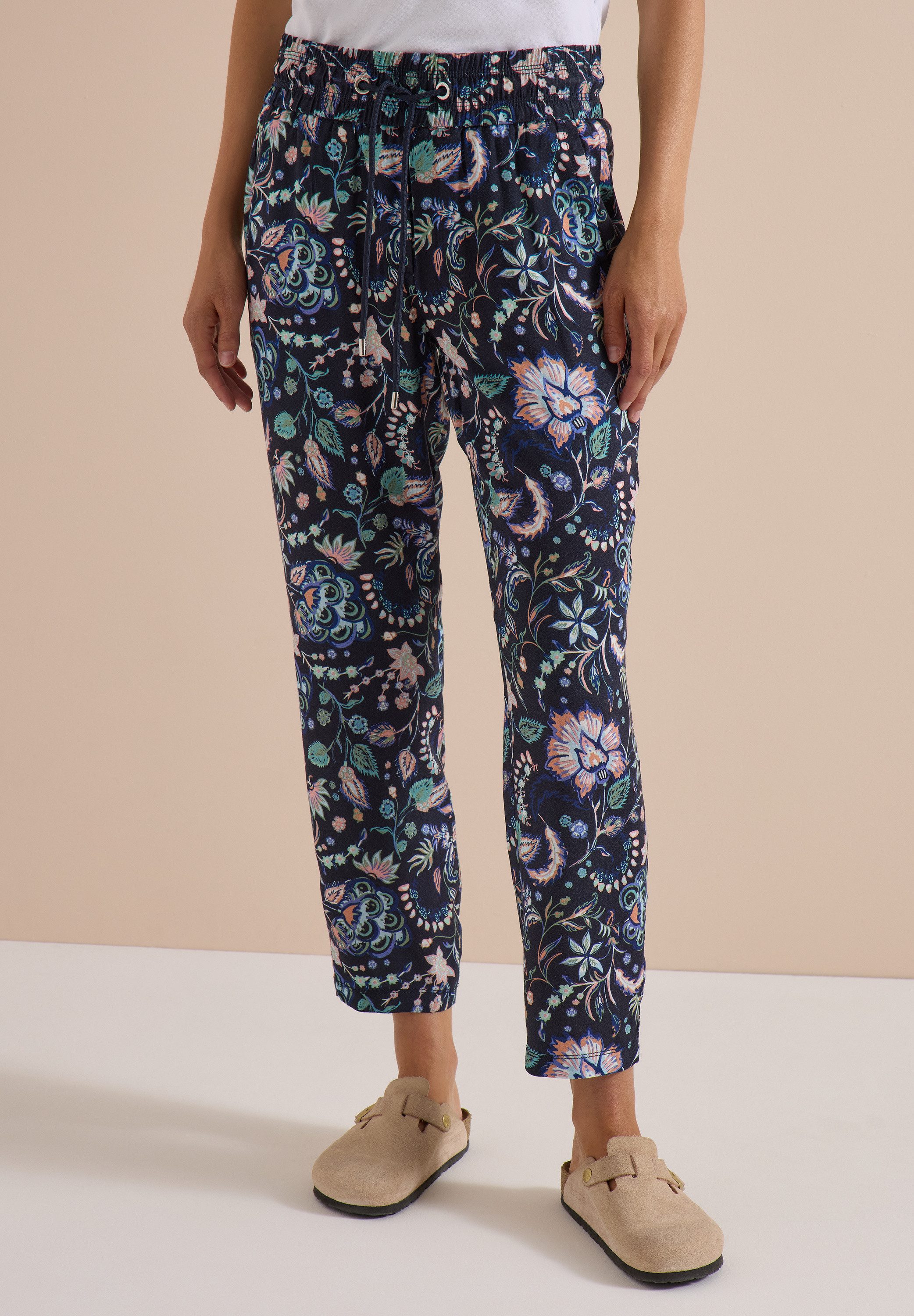 CECIL Jogger Pants Middle Waist
