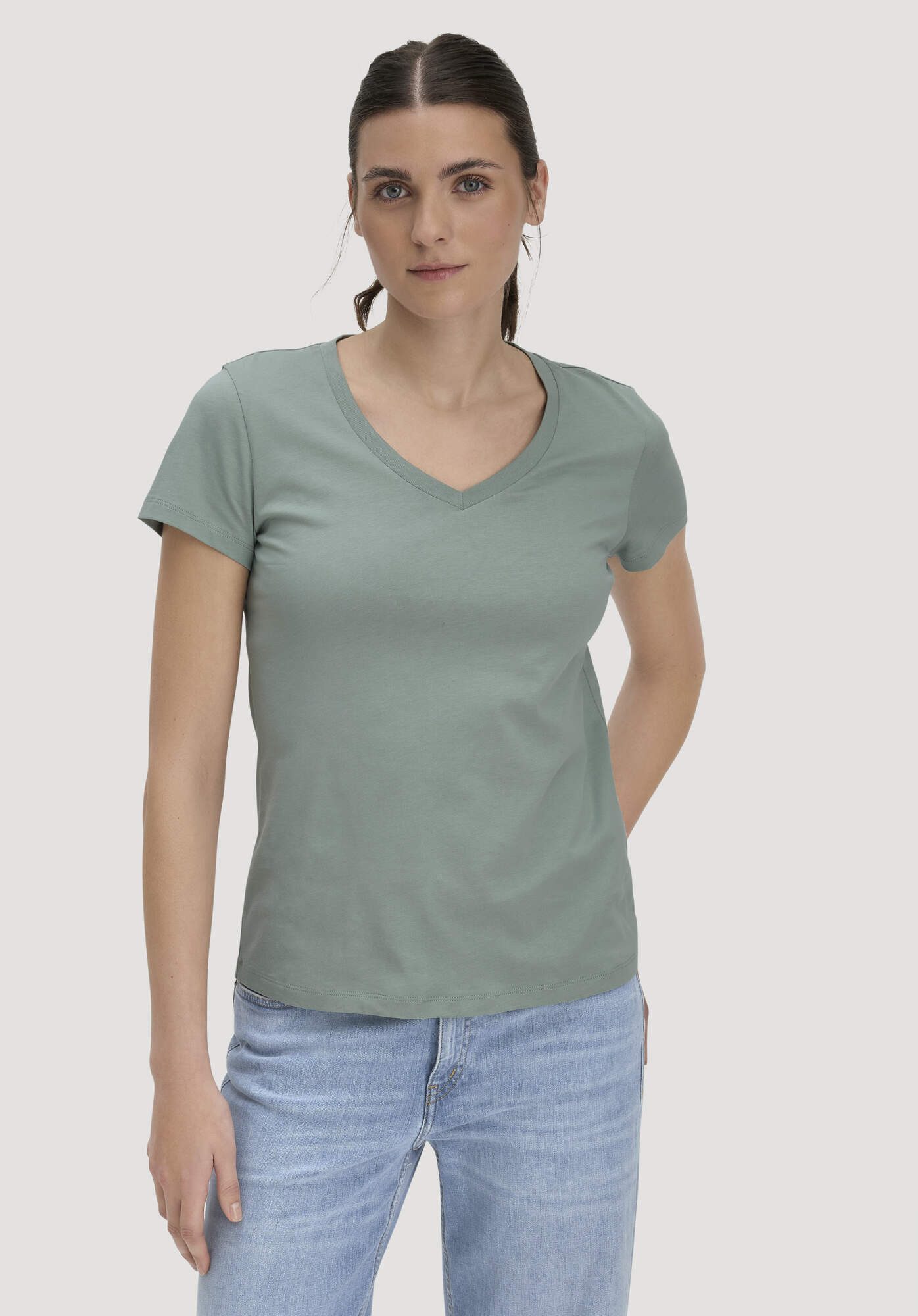 Hessnatur T-Shirt aus reiner Bio-Baumwolle (1-tlg)