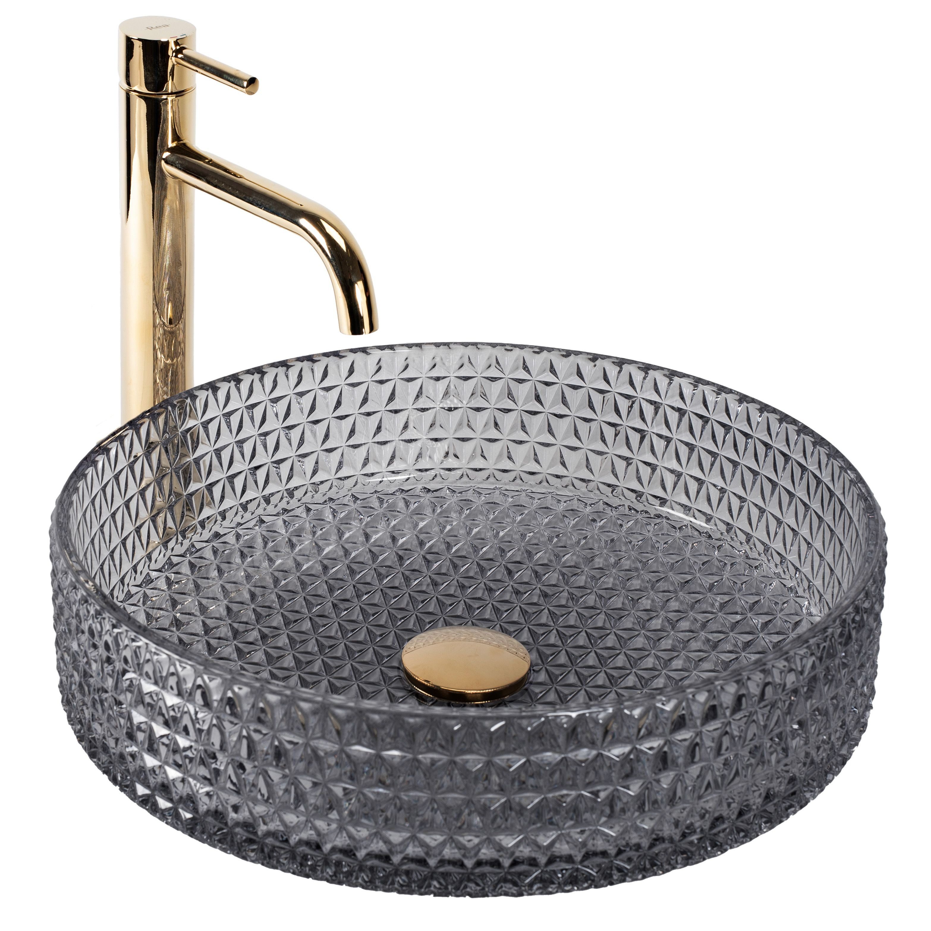 GTM Design Aufsatzwaschbecken Glas - Modern günstig online kaufen