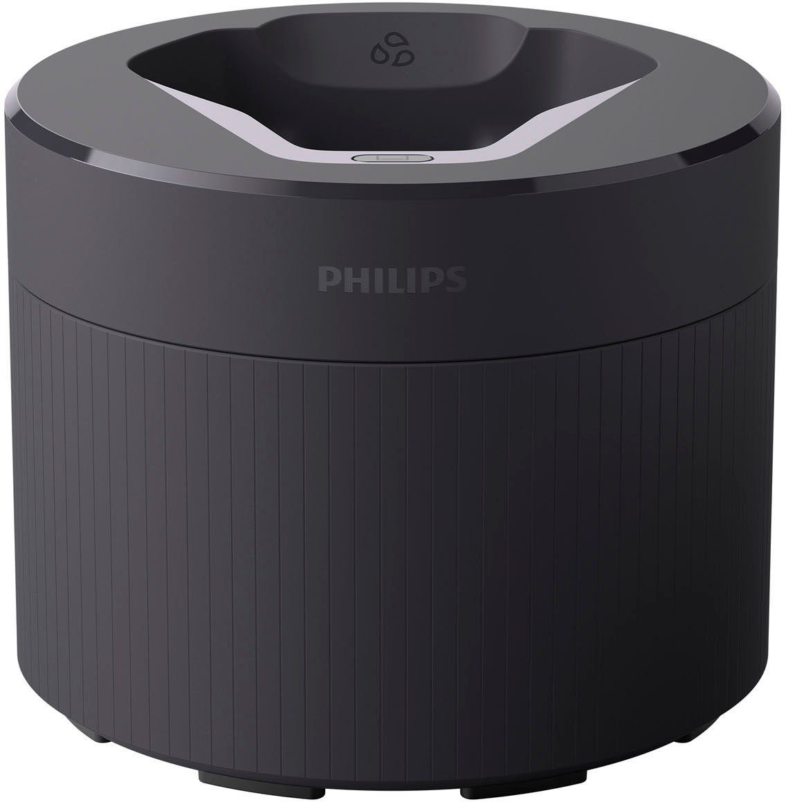 Philips Rasierer-Reinigungsstation Quick Clean Pod QCP10/01, Tiefenreinigung in nur 1 Minute schwarz