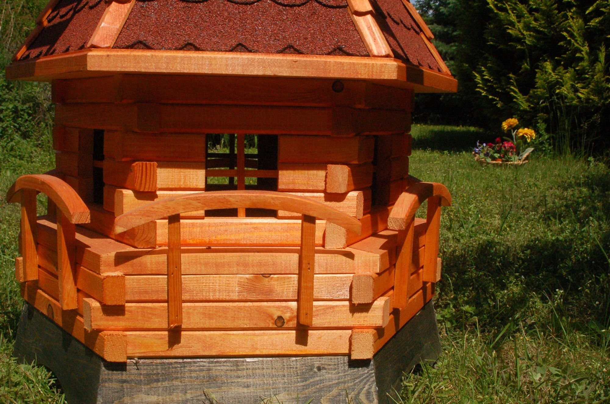 in Gartenfigur – DSH SHOP HANNUSCH Höhe aus Deko-Windmühlen DEKO verschiedenen Farben Holz m 1,4