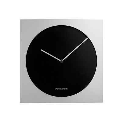 Jacob Jensen Wanduhr quadratisches Design 35x35cm 318 Uhrwerk leise