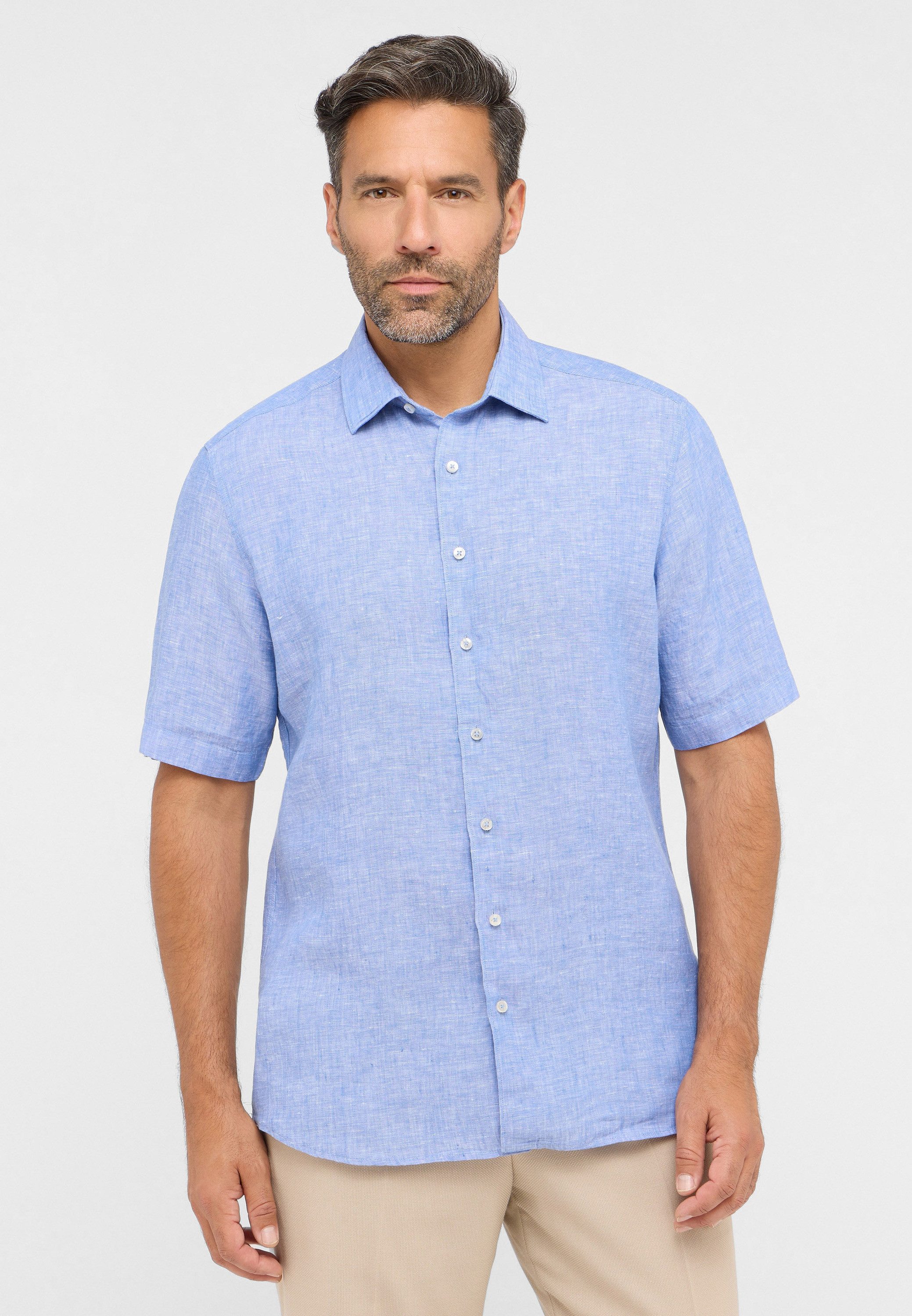 Eterna Kurzarmhemd MODERN FIT EASY IRON günstig online kaufen