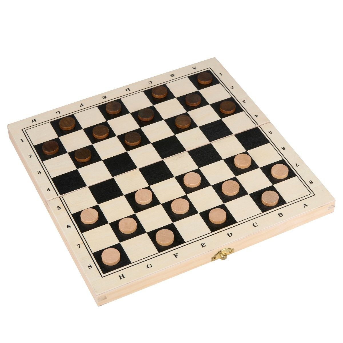 Eddy Toys Spiel Eddy Toys Schach- Und Damespiel Holz