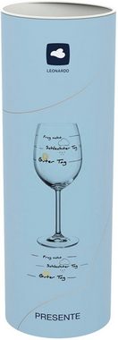 LEONARDO Weinglas PRESENTE 'Guter Tag', Kristallglas, 460 ml