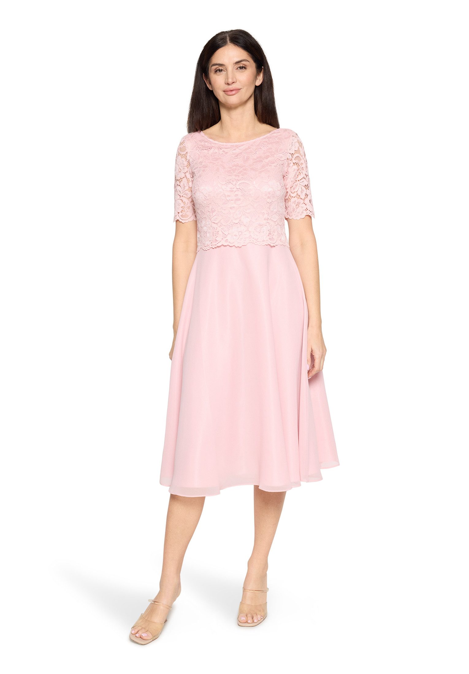 Vera Mont Cocktailkleid Damen mit Spitze Spitze