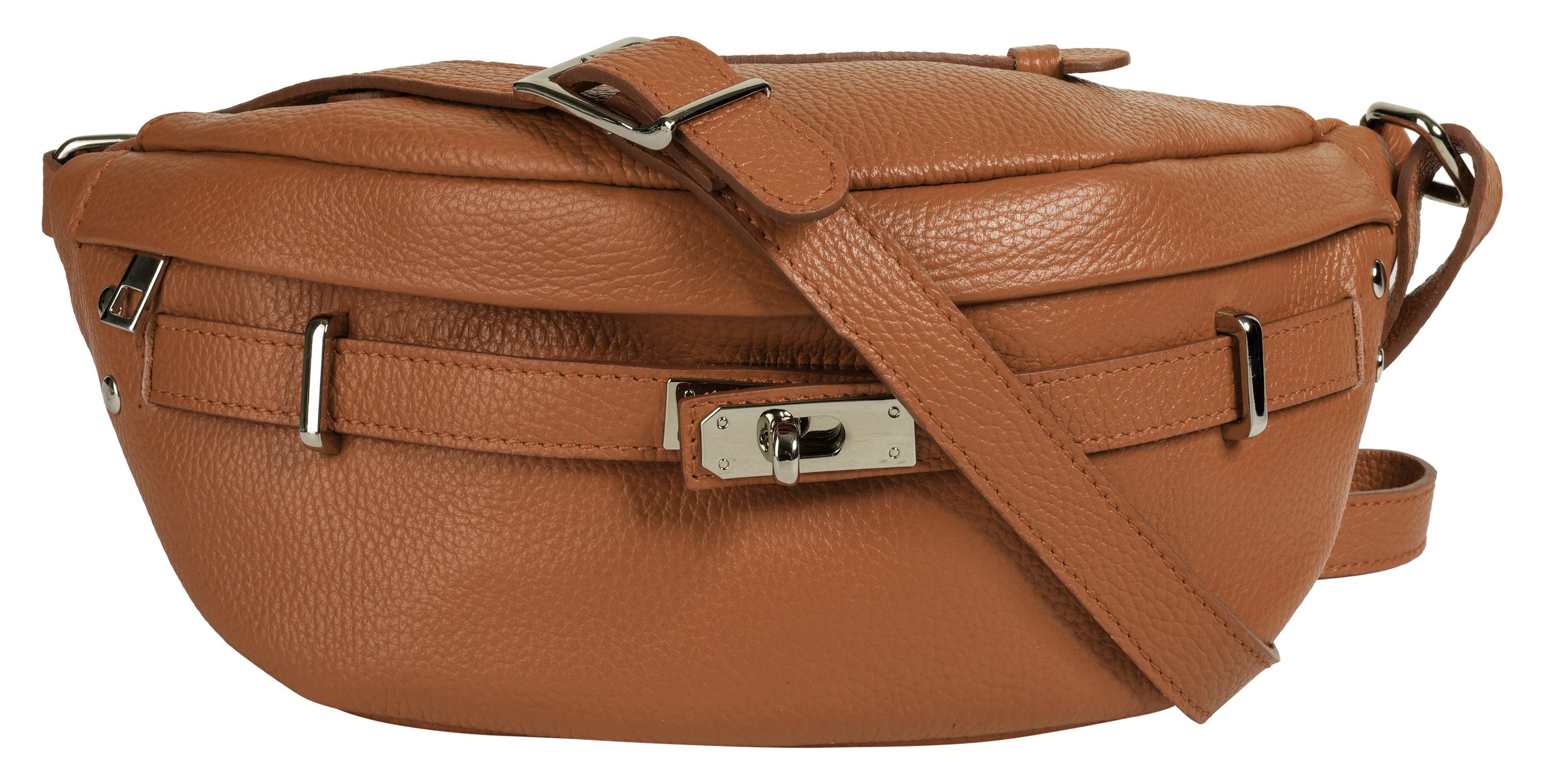 Samantha Look Gürteltasche, echt Leder, Made in Italy