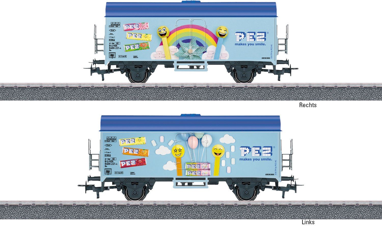Märklin Güterwagen Märklin Start up - Kühlwagen "PEZ" - 44219, Spur H0, Made in Europe