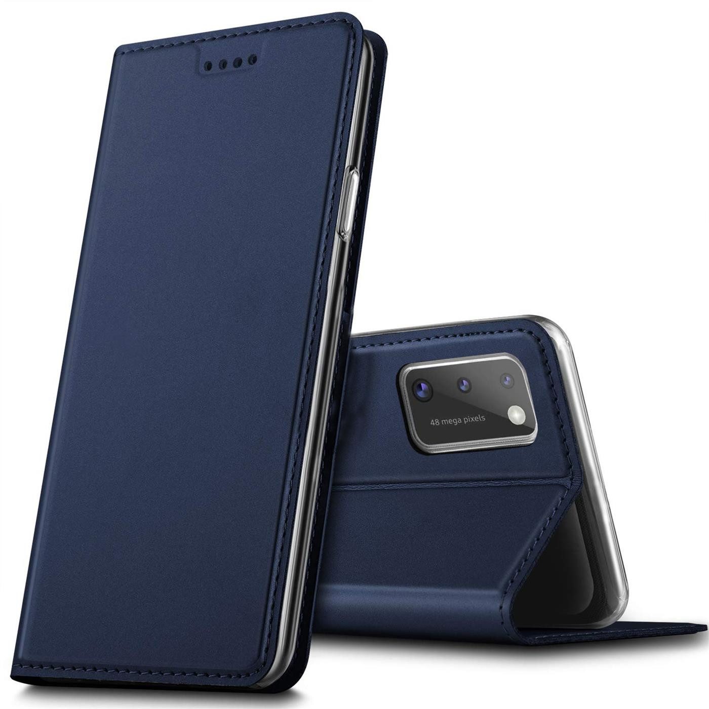 CoolGadget Handyhülle Magnet Case Handy Tasche für Samsung Galaxy A03s 6,5 Zoll, Hülle Klapphülle Ultra Slim Flip Cover für Samsung A03s Schutzhülle