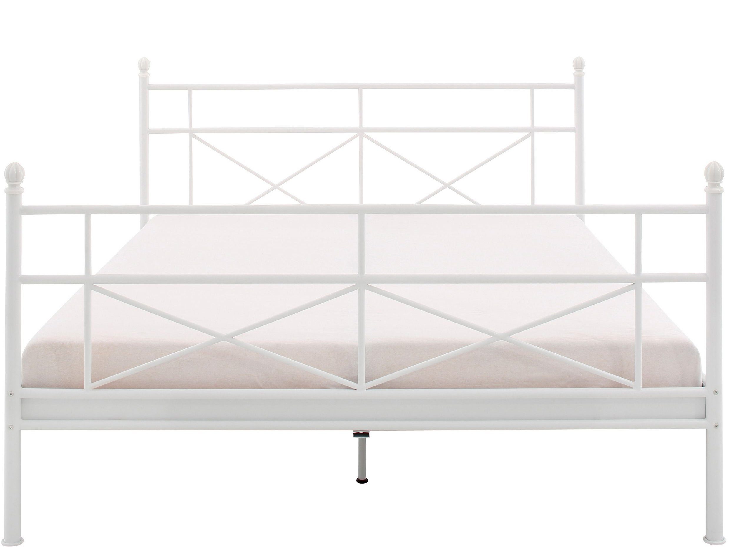 loft24 Metallbett Tanja - Bett Bettgestell Bettrahmen Doppelbett, Bettgestell aus Metall,Bett Doppelbett – Bild 4 von 4