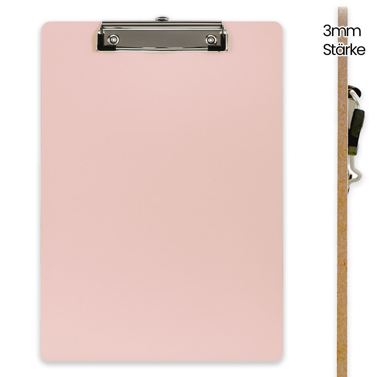 mixed24 Konferenzmappe A4 Klemmbrett 3mm Holzfaserplatte günstig online kaufen