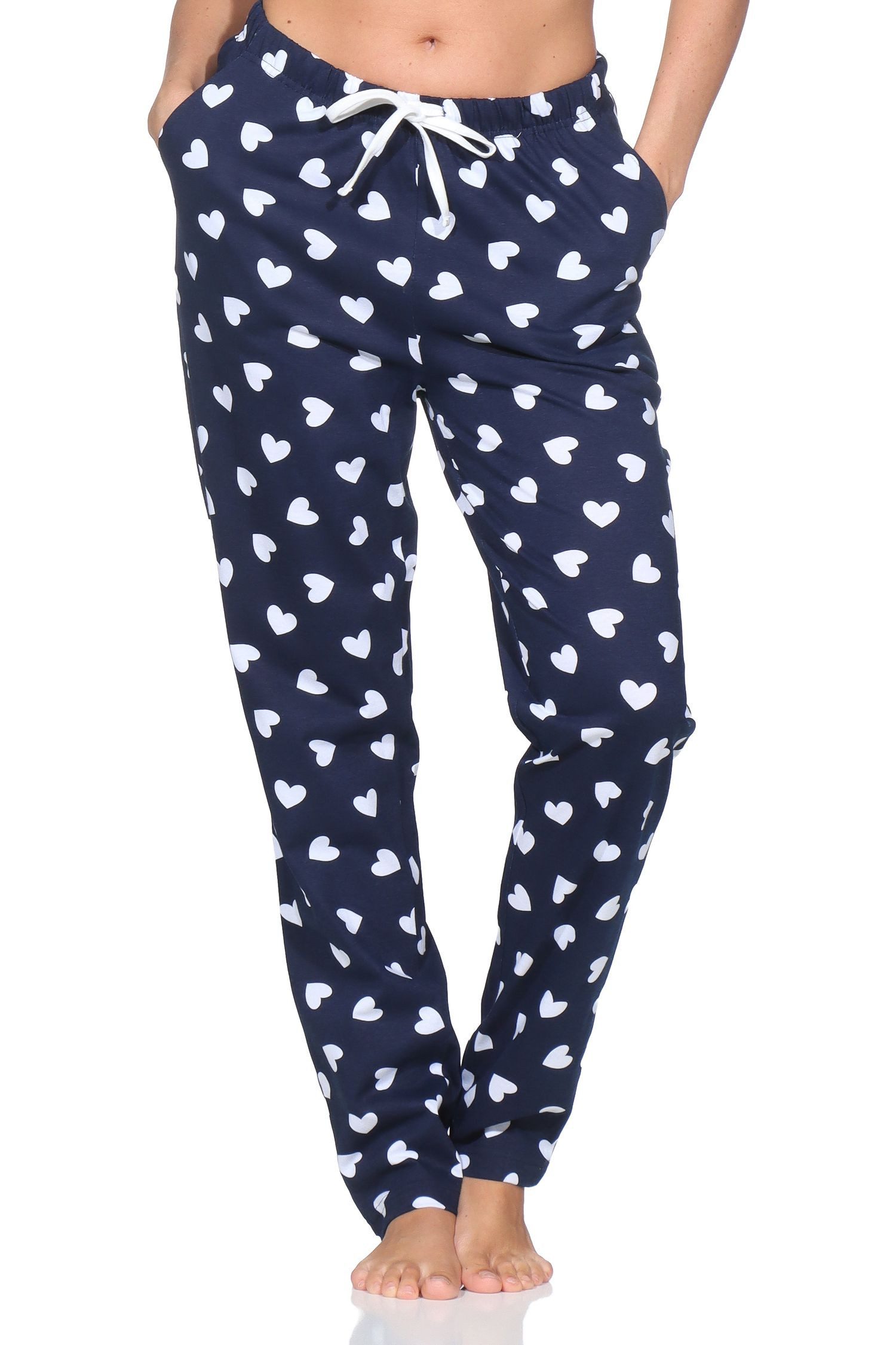 Normann Relaxanzug Damen Pyjama Hose lang Mix & Match - perfekt zu kombinieren – Bild 2 von 4
