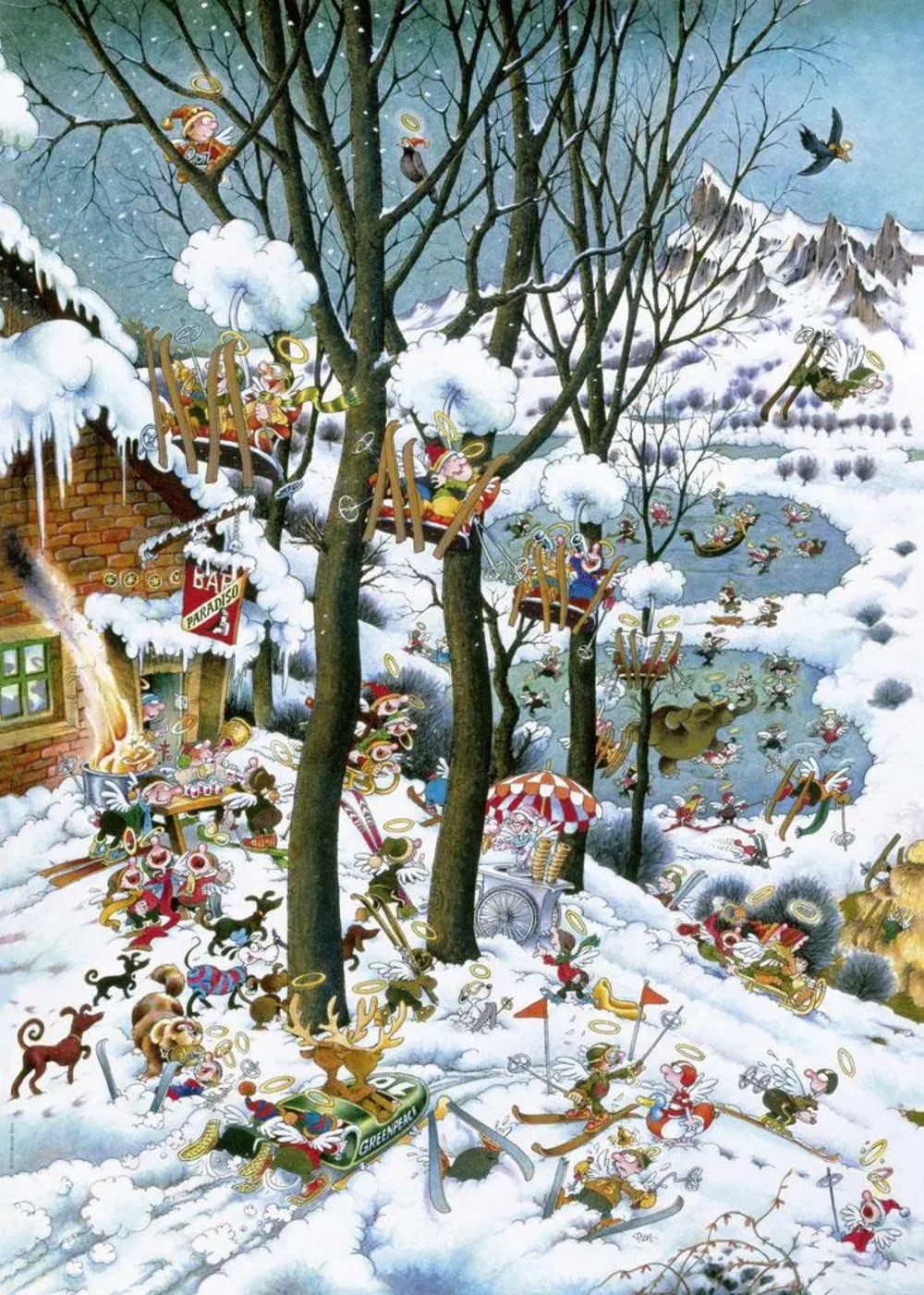 HEYE Puzzle In Winter Puzzle 1000 günstig online kaufen