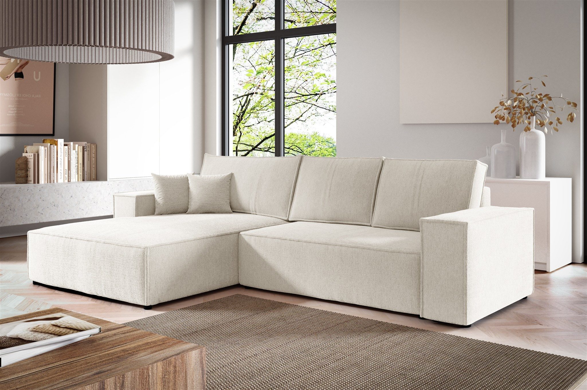 Fun Möbel Ecksofa Schlafsofa Sofa CORUNIA günstig online kaufen