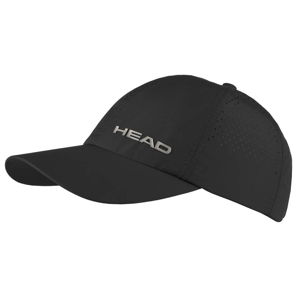 Head Baseball Cap Tennis Pro Player (UV-Schutz, Klettverschluss) 2026 schwarz Kinder