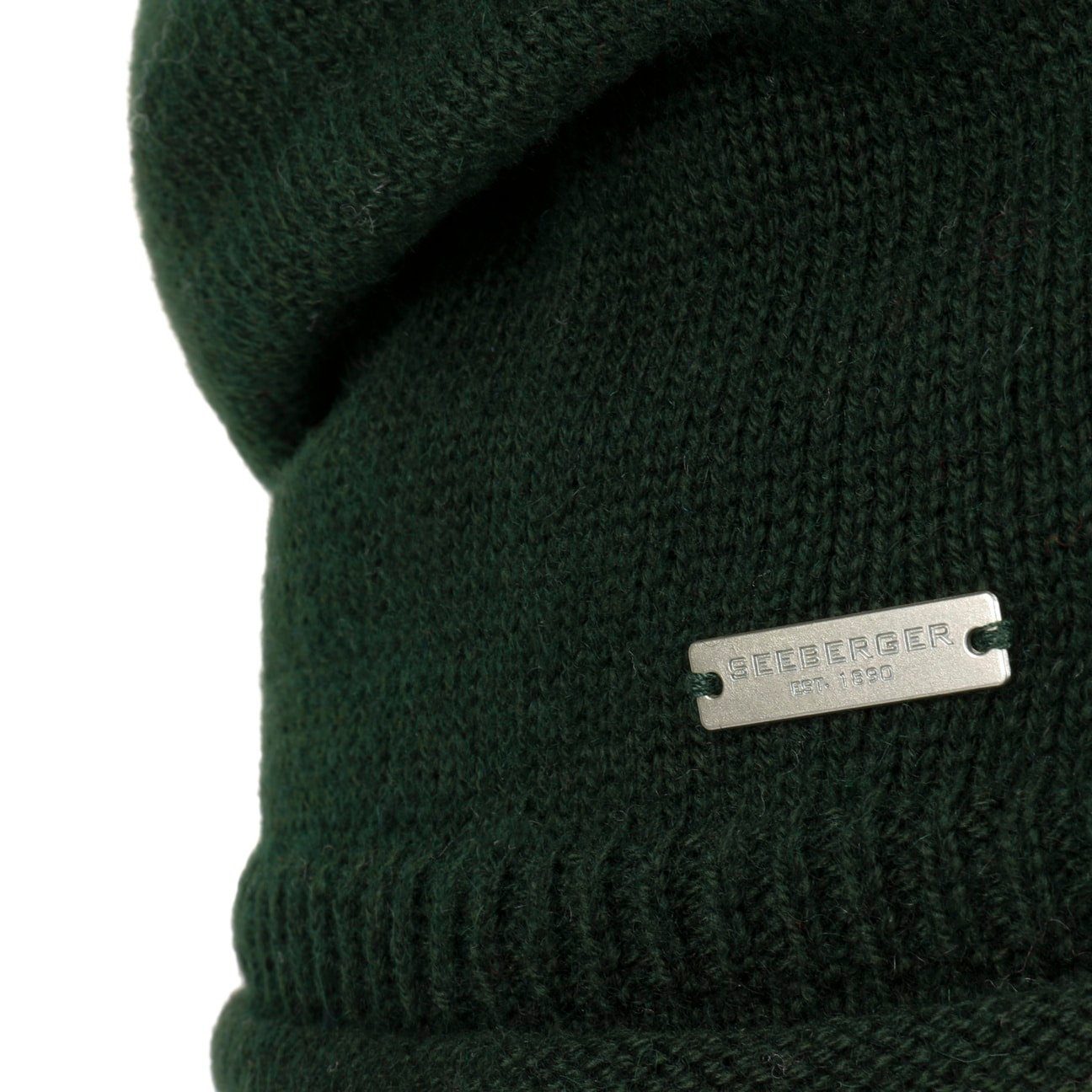 oliv (1-St) Seeberger Beanie Strickmütze Oversize