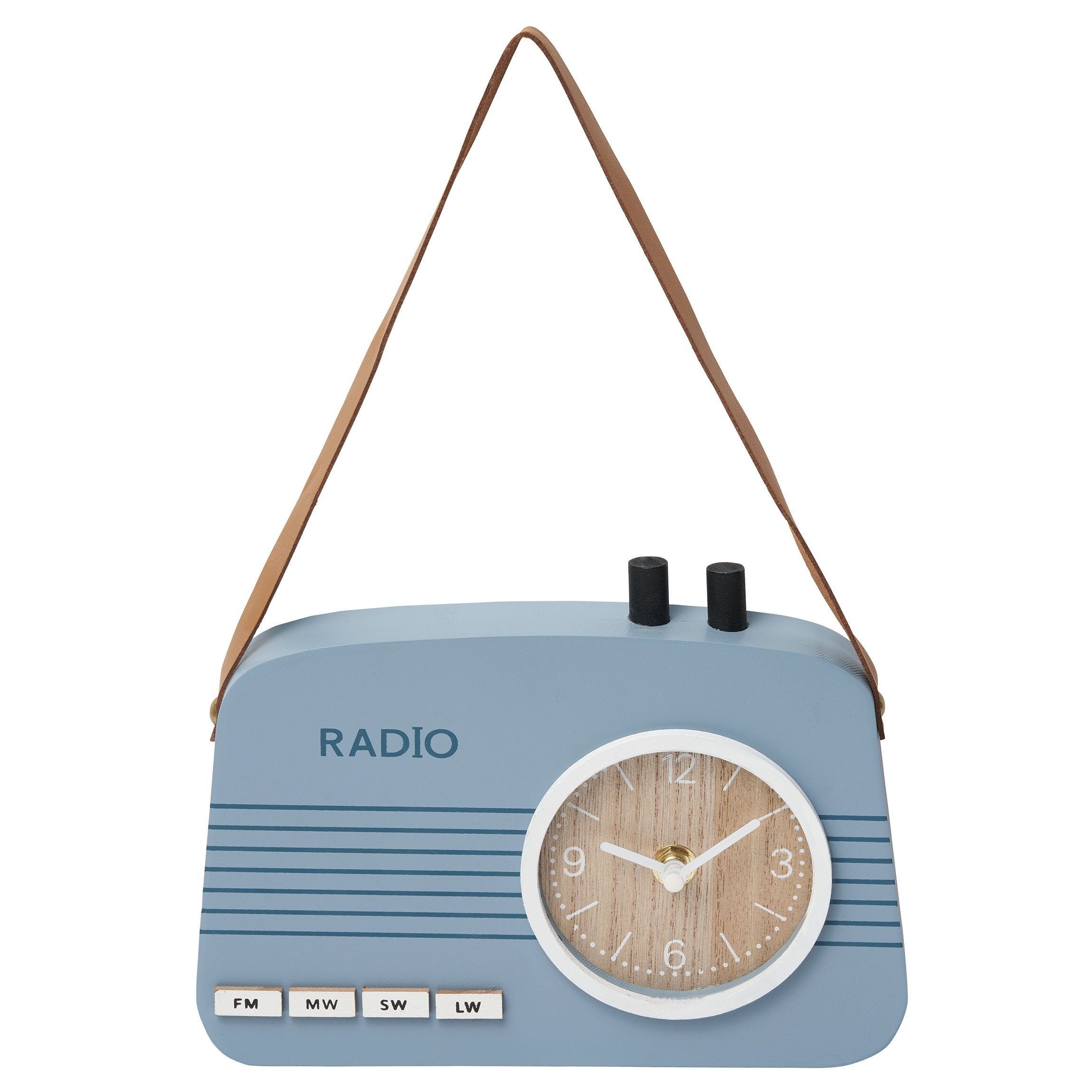 Amare home Wanduhr Design Radio Dekouhr Retro Wanduhr