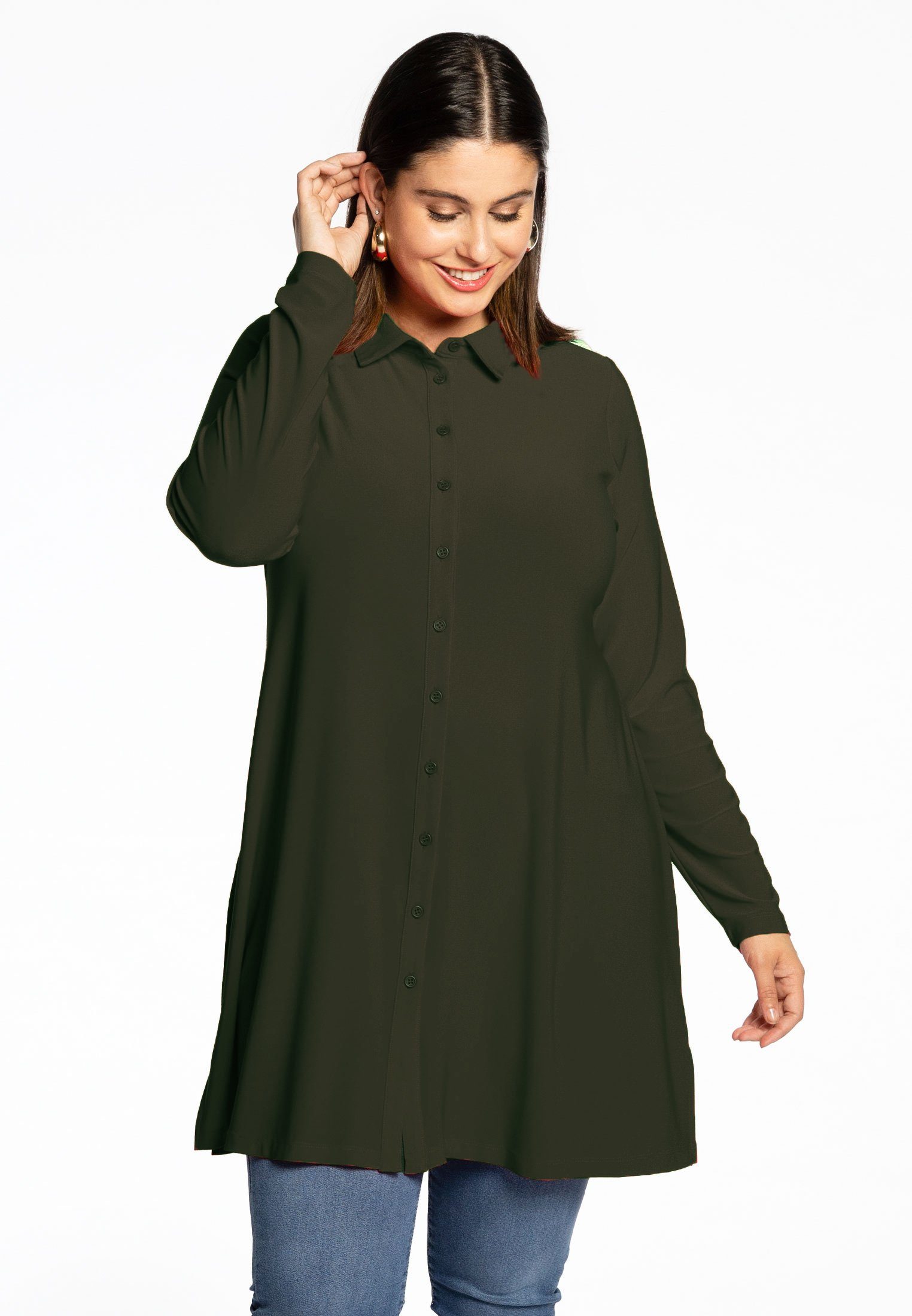 YOEK Blusentop Damen Bluse Große Größen günstig online kaufen