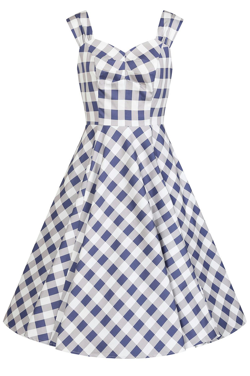 A-Linien-Kleid Sadie Check