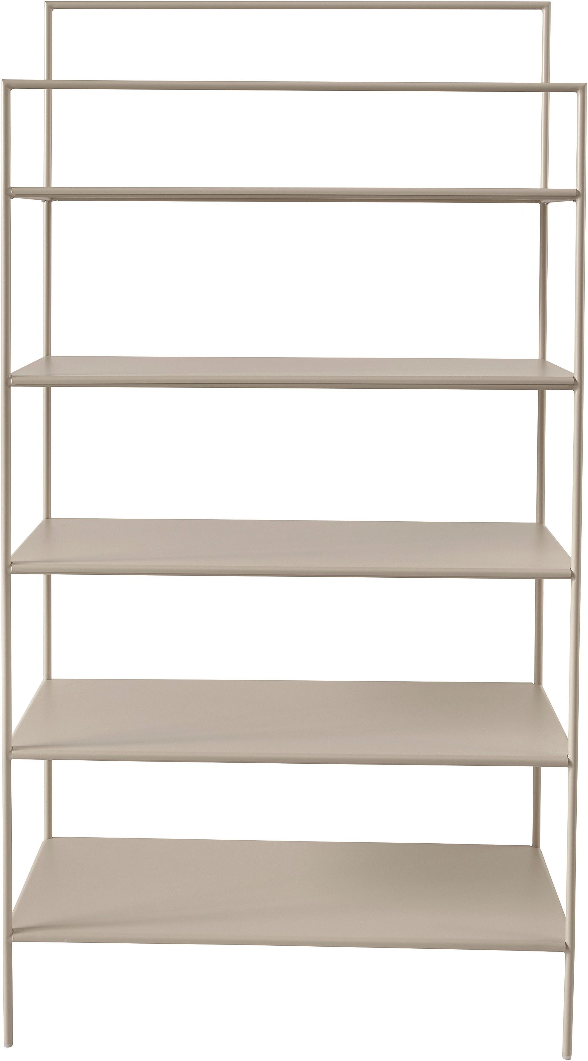 LeGer Home by Lena Gercke Mehrzweckregal Alimo, minimalistisches Design, Metallgestell, 4 Ablageflächen, Breite 80 cm