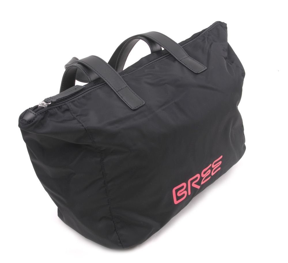 BREE Schultertasche BREE Special Barcelona 9 - Schultertasche in black / flame