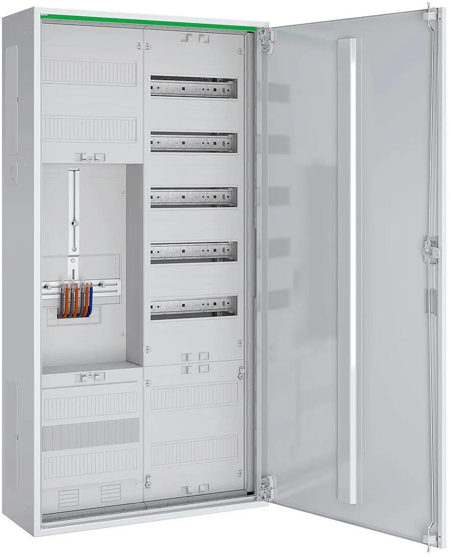 ABN Verteilerbox ABN ABNRS207Z0011 Zählerschrank, 5-polig, 550x1100x210mm, verkehrsweiß