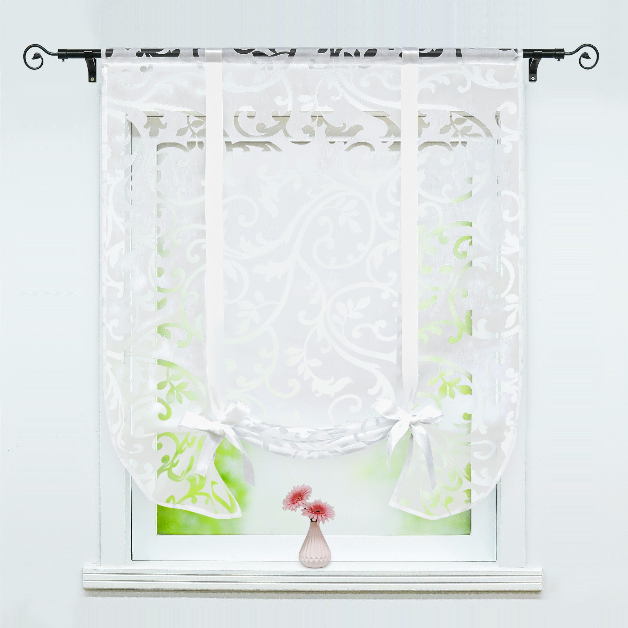 Joyswahl Bindegardine (1 St), Stangendurchzug, transparent, Ausbrenner, mit günstig online kaufen