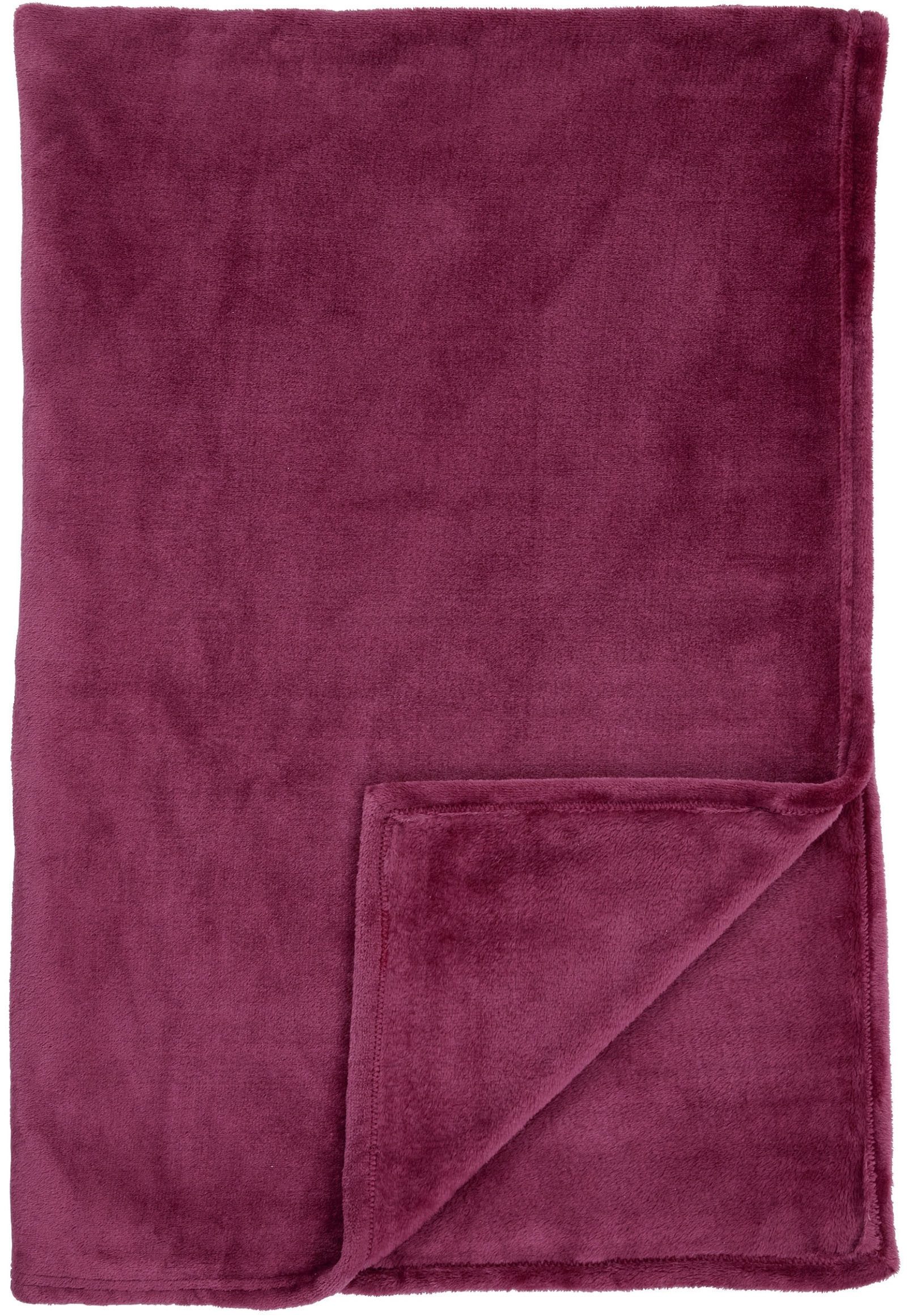 Wohndecke Mia leichte Kuscheldecke für Couch, Sofa und als Tagesdecke, Schi günstig online kaufen