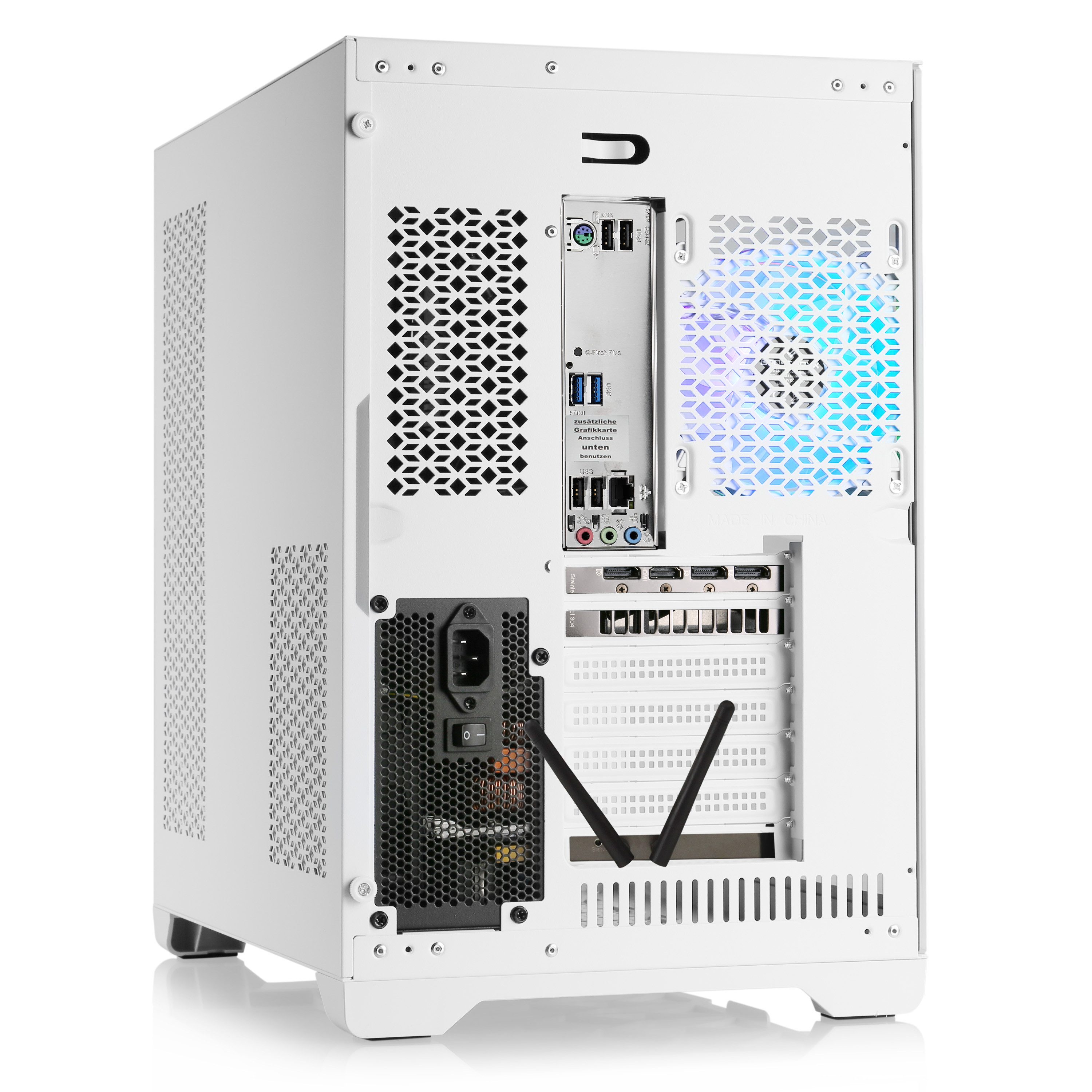 CSL Levitas V29204 Gaming-PC (AMD Ryzen 7 8700F, Radeon RX 9070, 32 GB RAM, 1000 GB SSD, Wasserkühlung)