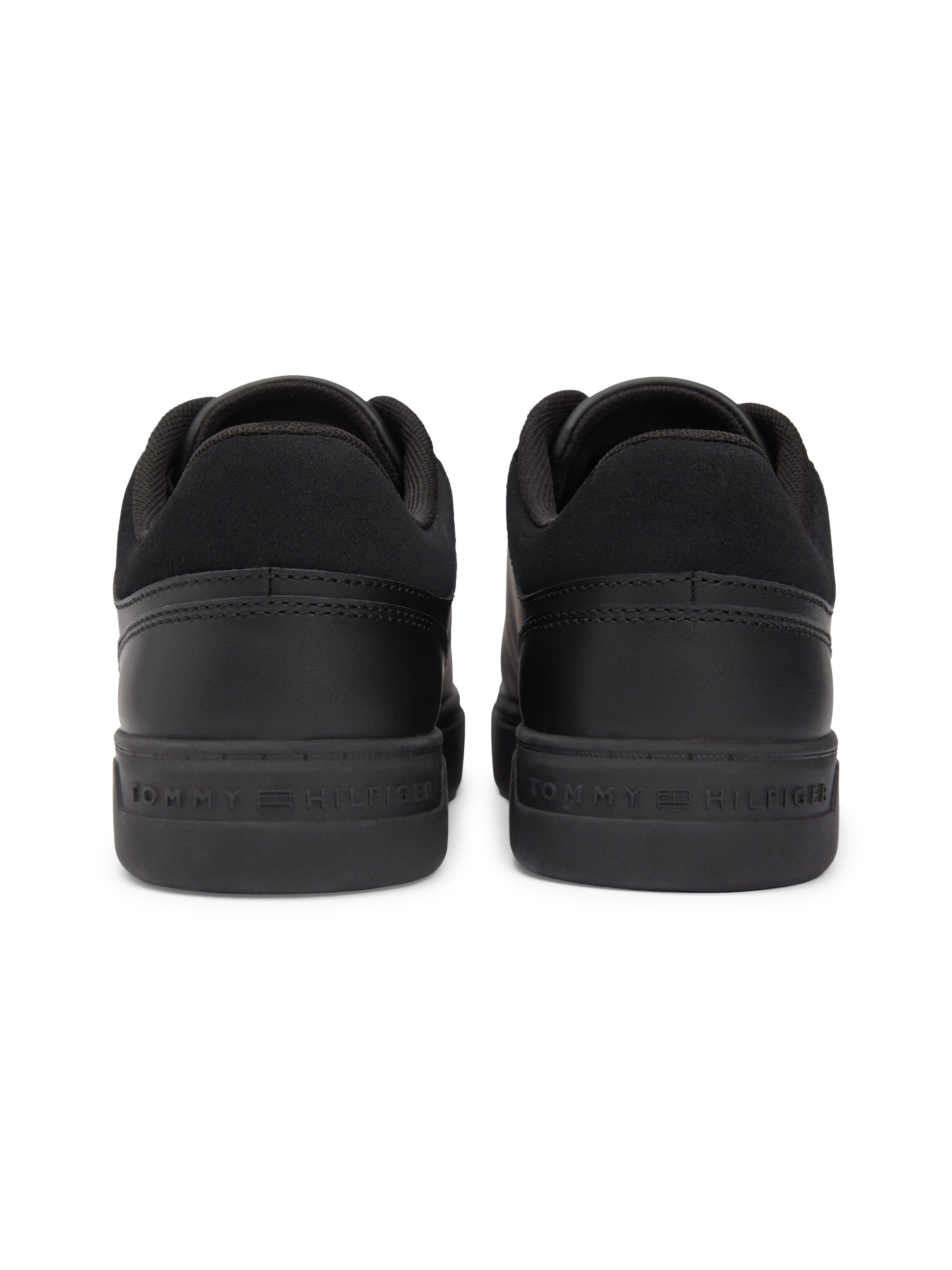 Tommy Hilfiger CASUAL CUPSOLE SNEAKER Plateausneaker, Freizeitschuh, Halbschuh, Schnürschuh, Kontrastbesatz an der Ferse