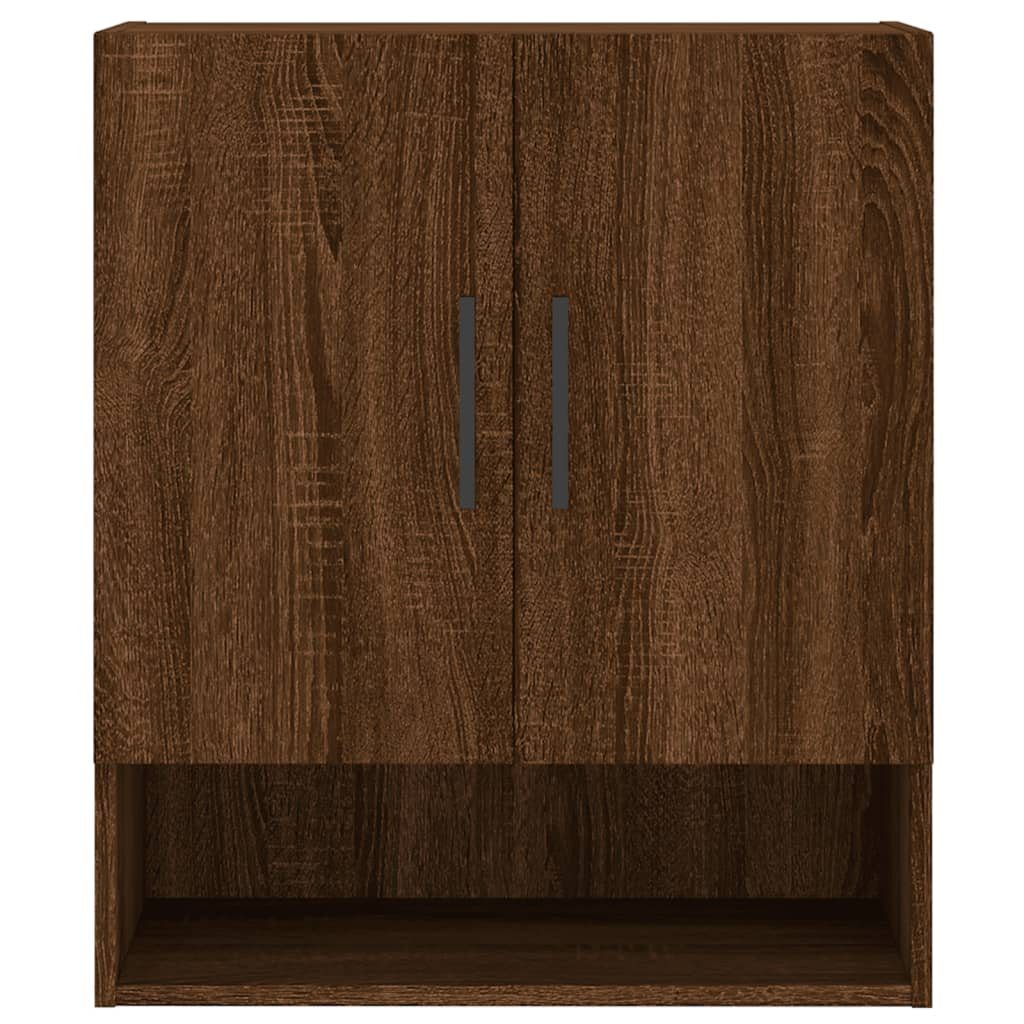 Eichen-Optik Braune Fächerschrank cm (1-St) Holzwerkstoff Braun Wandschrank vidaXL Eiche 60x31x70