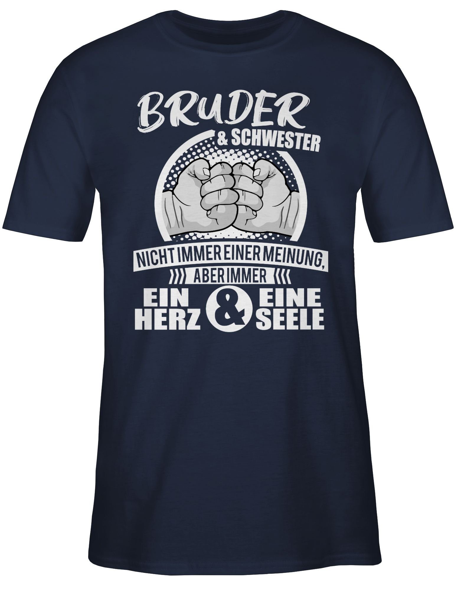 Shirtracer T-Shirt Bruder & Schwester Immer günstig online kaufen