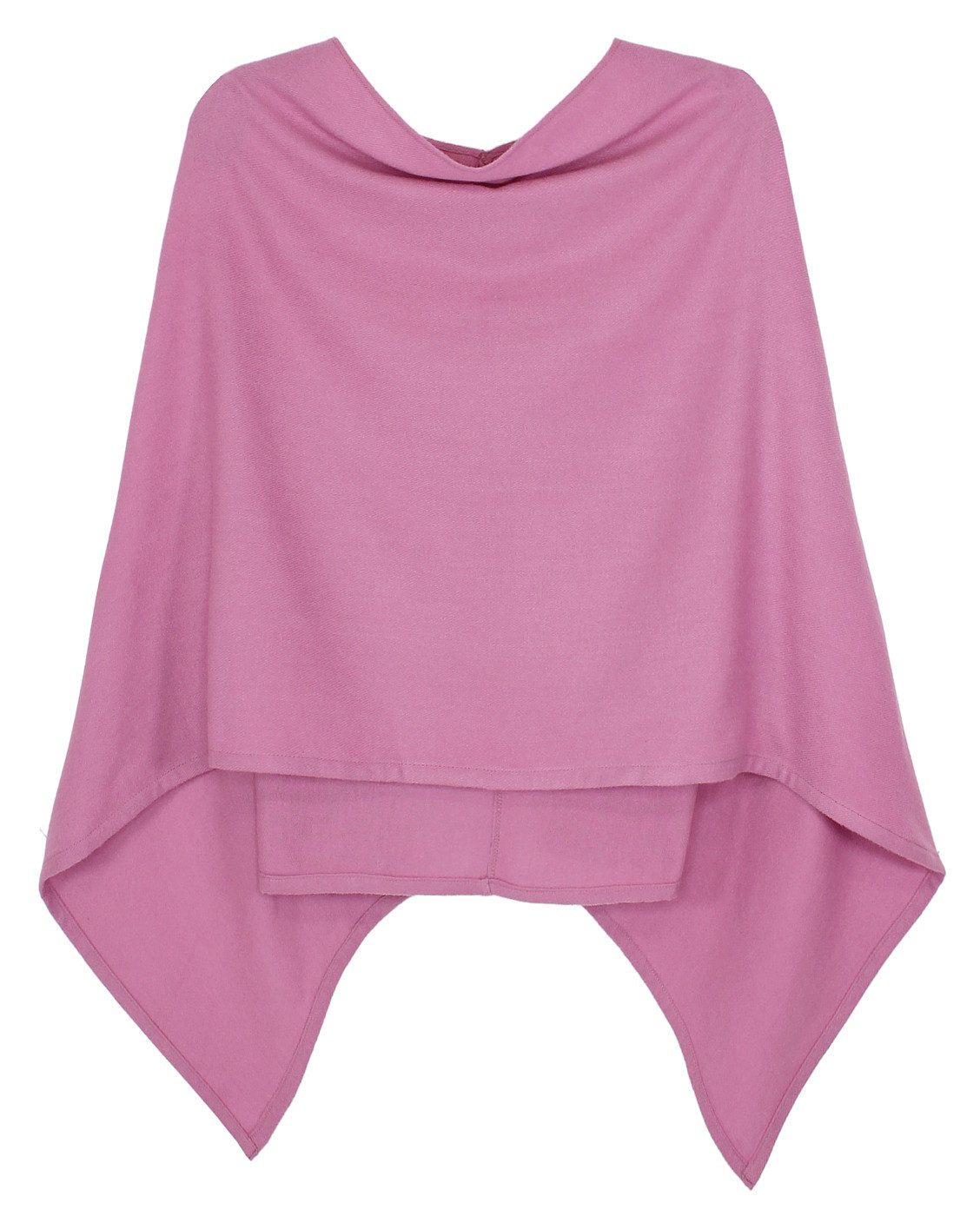 dy_mode Strickponcho Damen Poncho in Unifarben günstig online kaufen